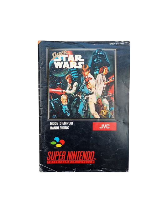 Notice Super Star Wars Super nintendo (SNES)