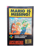 Boite seule avec notice Mario is Missing Super Nintendo (SNES)