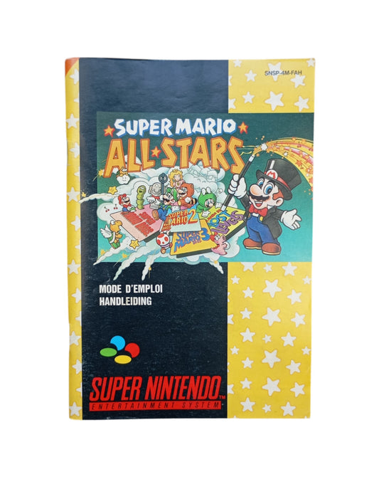 Notice Super Mario All Stars Super Nintendo (SNES)