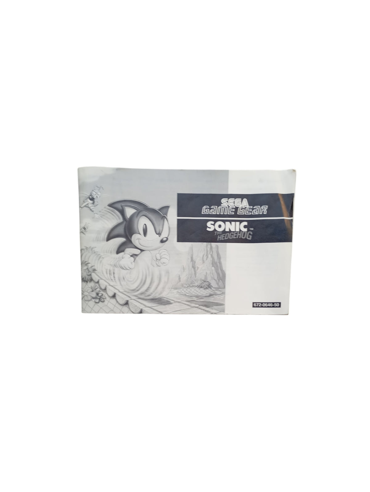 Sonic the Hedgehog en boîte Game Gear