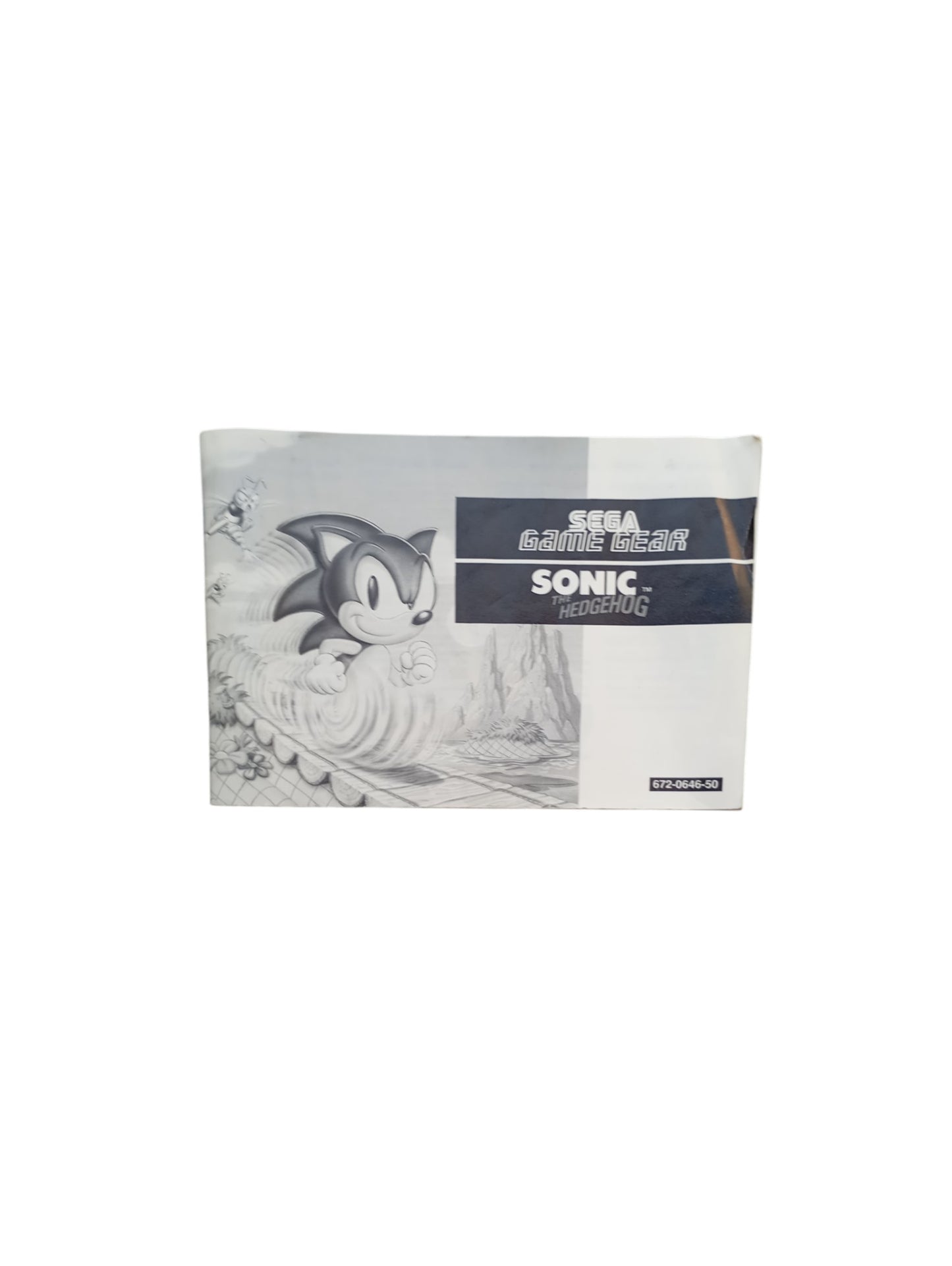 Sonic the Hedgehog en boîte Game Gear