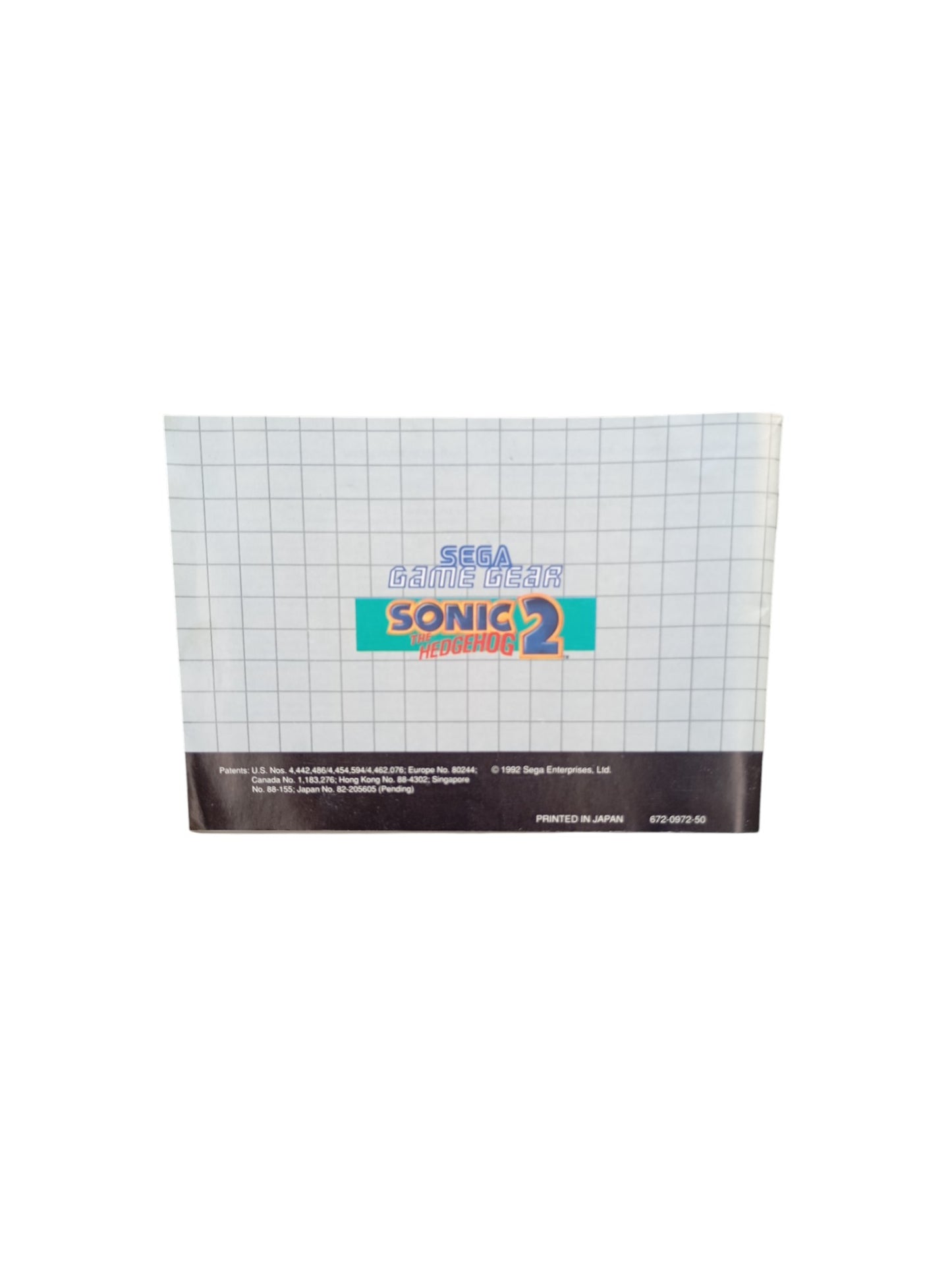 Sonic Hedgehog 2 Game Gear