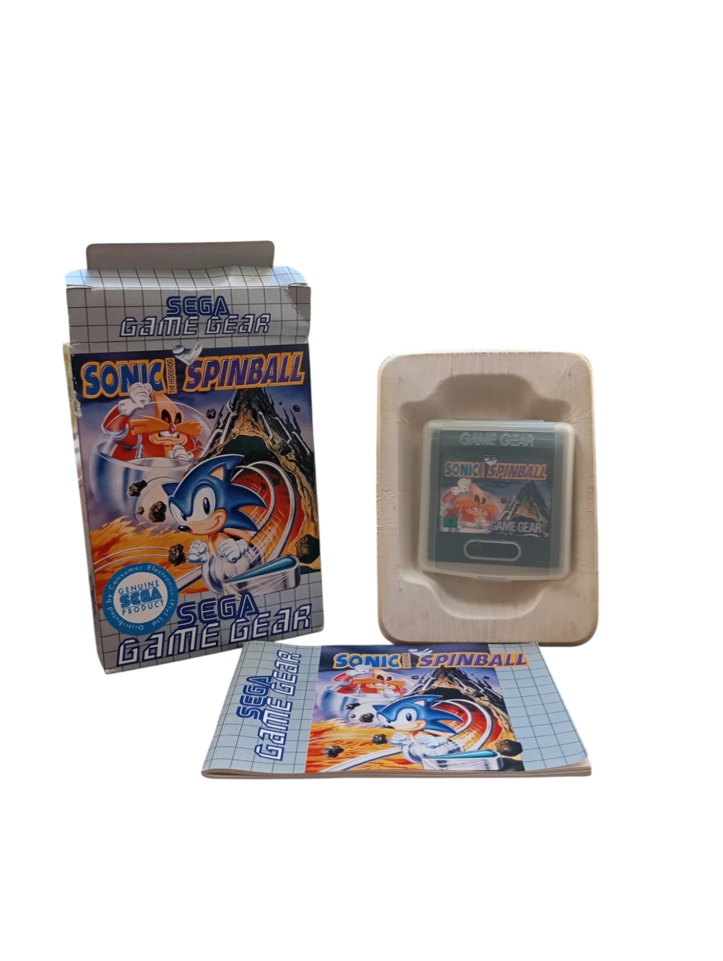 Sonic Spinball Game Gear