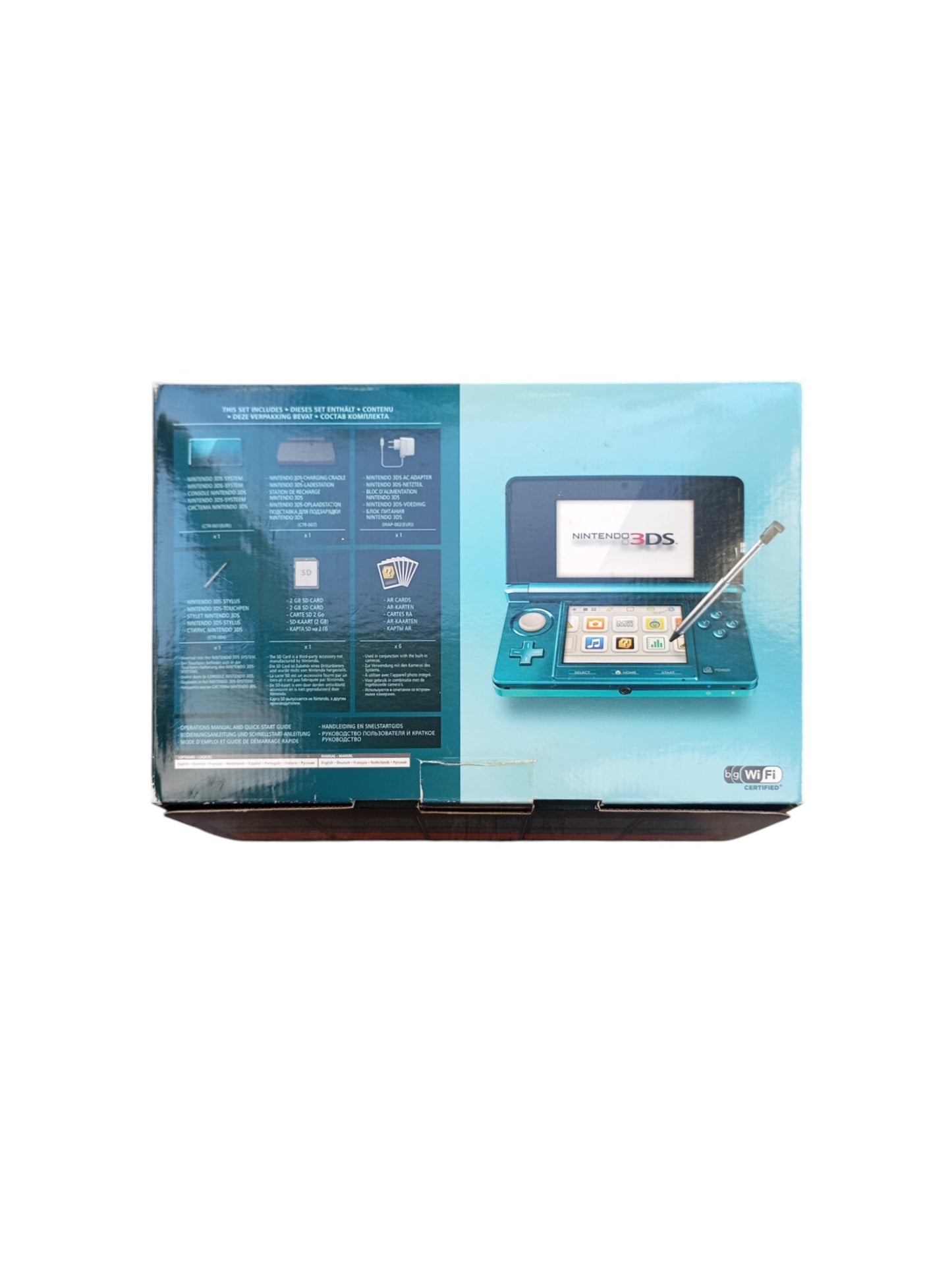 Console Nintendo 3DS en boîte