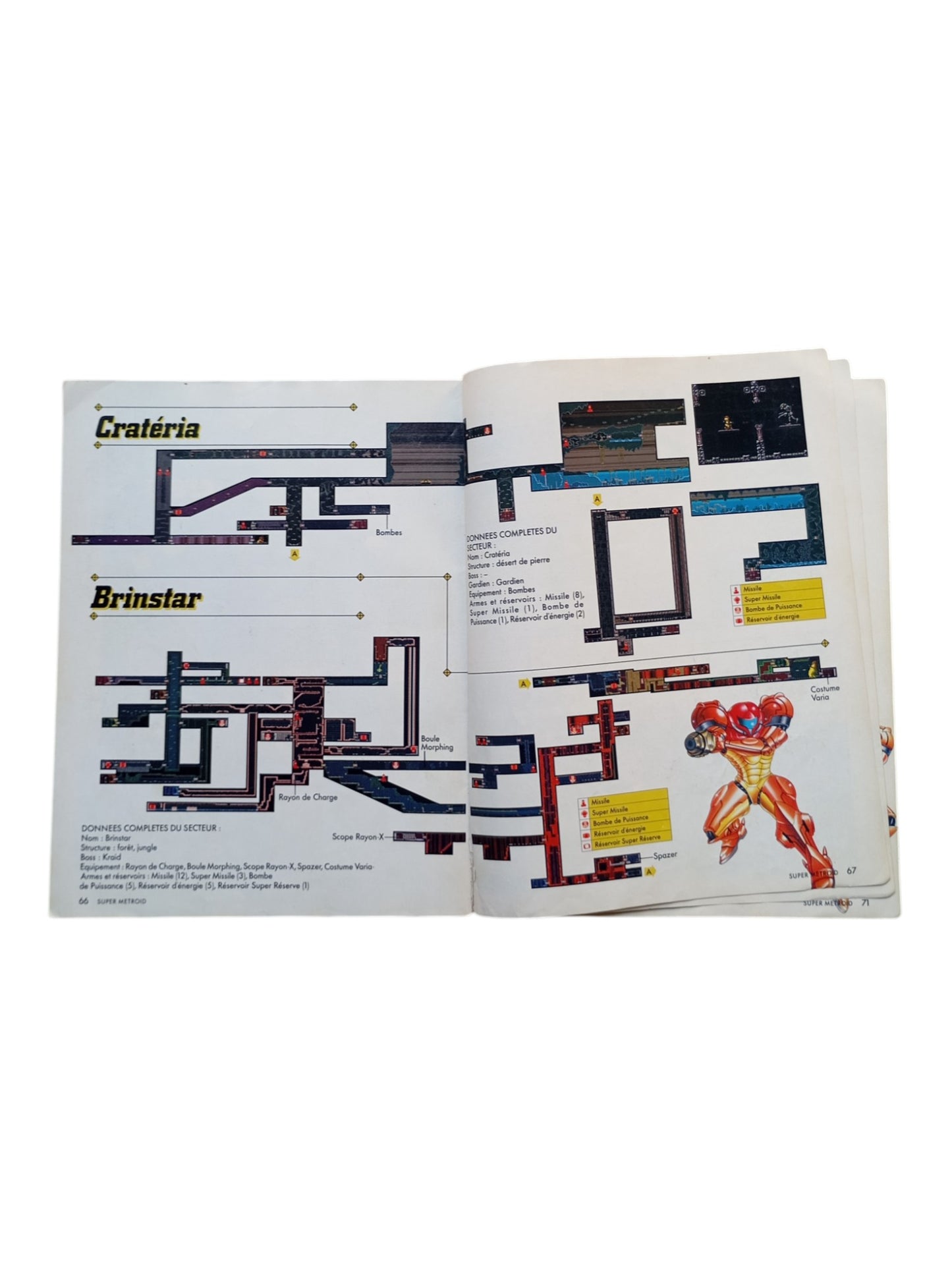 Guide Officielle Nintendo Super Metroid Super Nintendo (SNES)