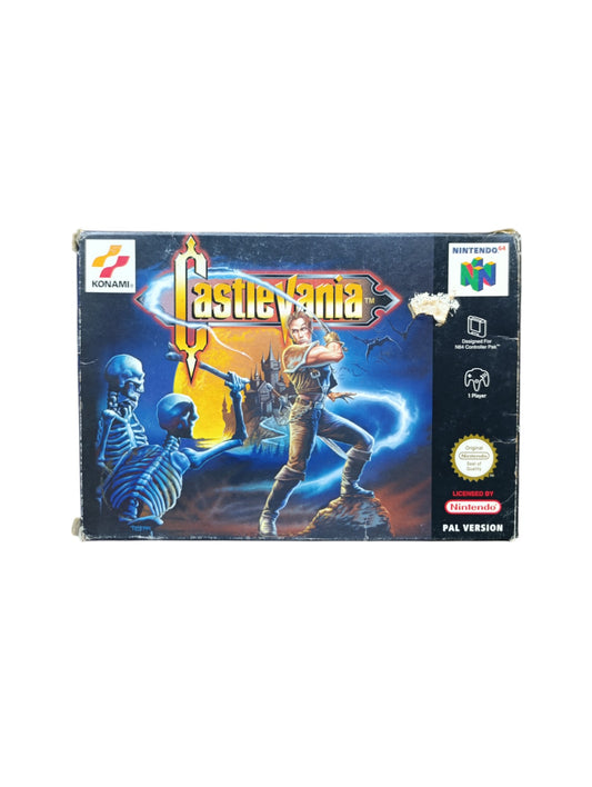 castlevania Nintendo 64 en boîte