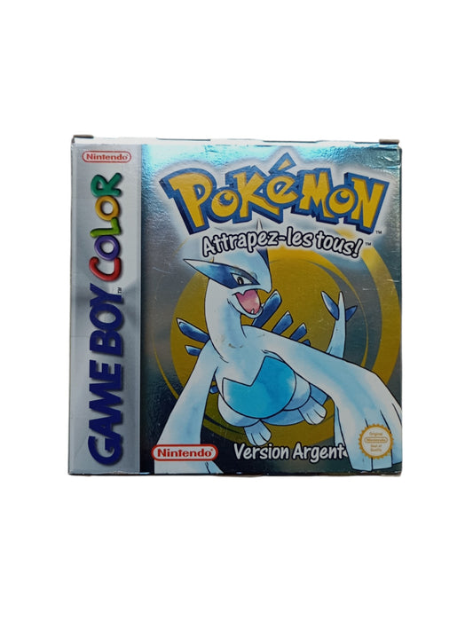 Pokémon Argent Game Boy Color en boîte