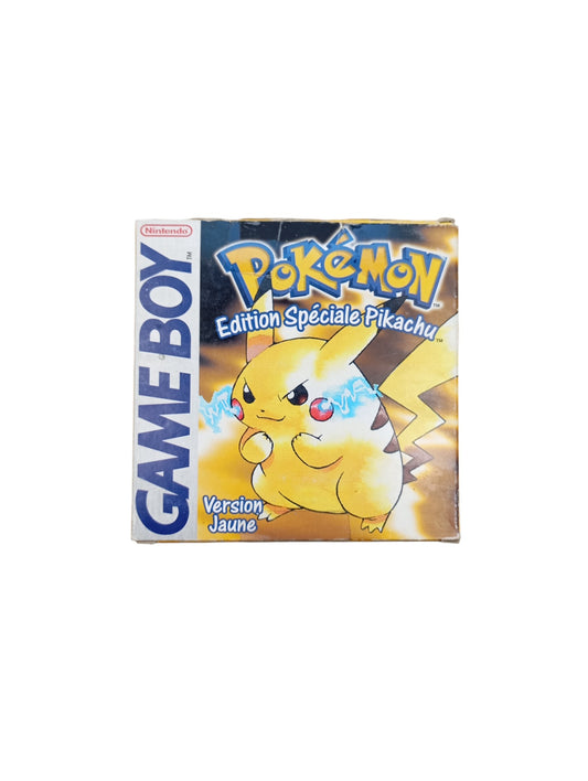 Pokémon Jaune Game Boy (GB) en boîte