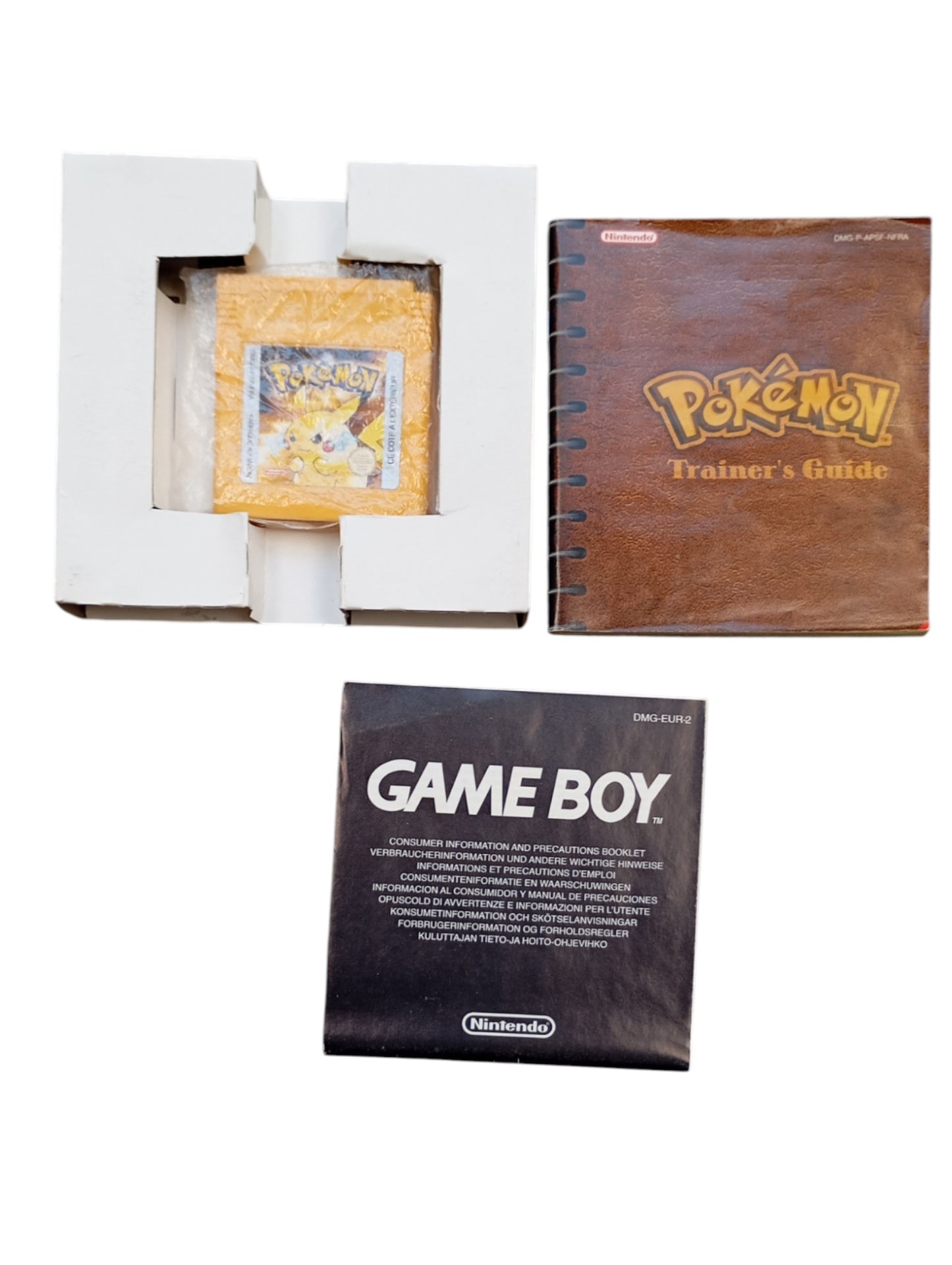 Pokémon Jaune Game Boy (GB) en boîte