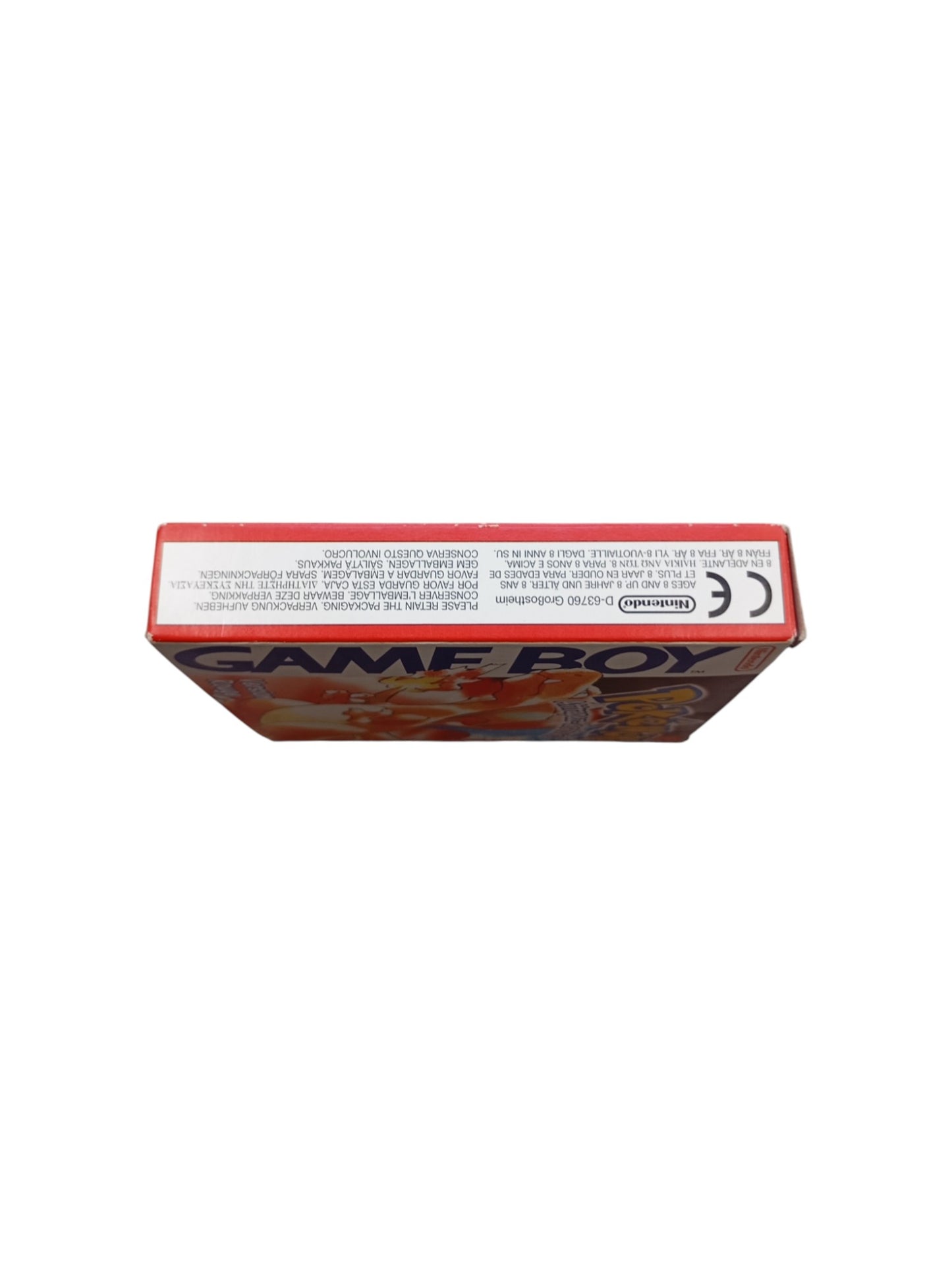 Pokémon Rouge Game Boy (GB) en boîte