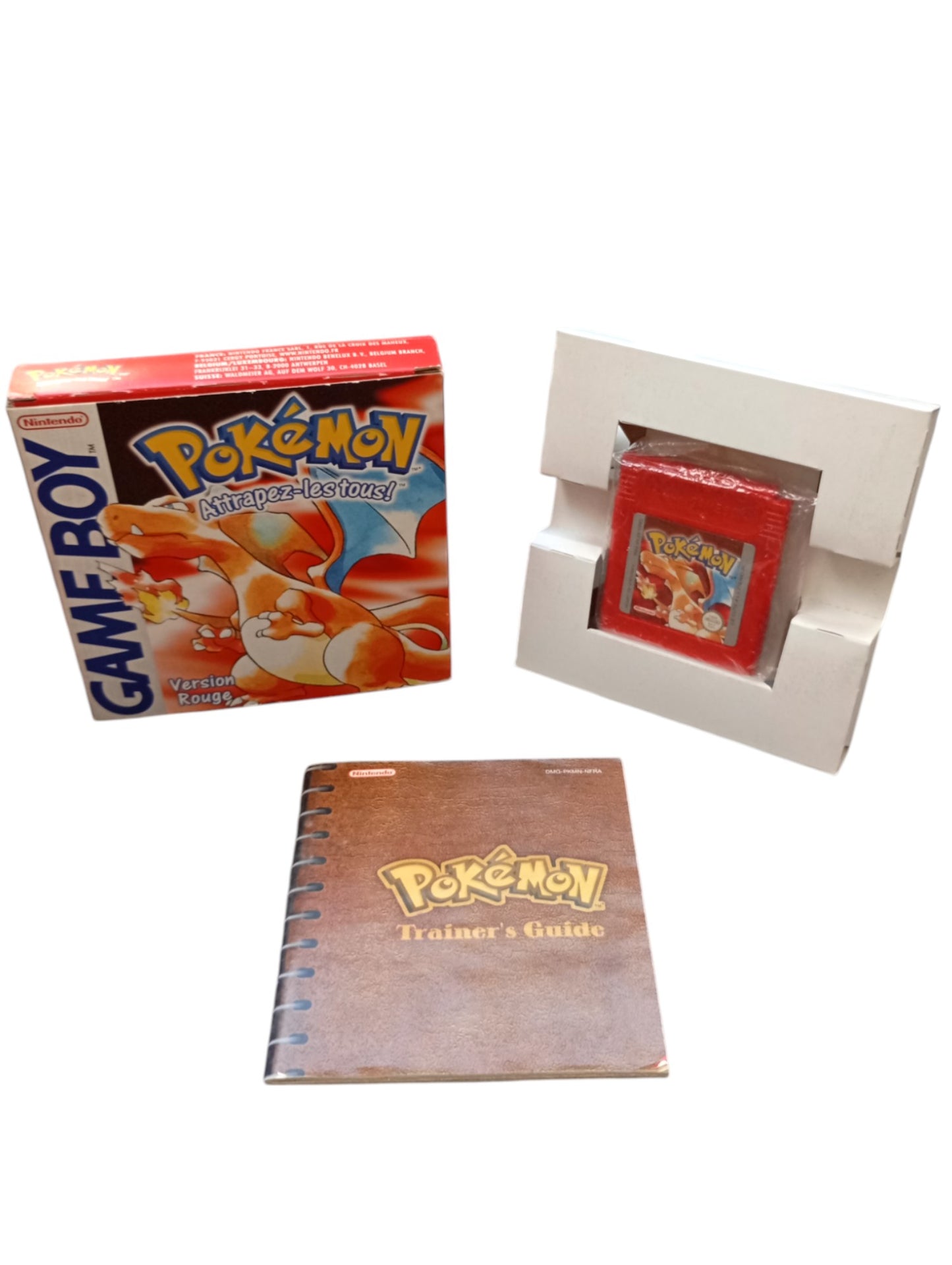 Pokémon Rouge Game Boy (GB) en boîte