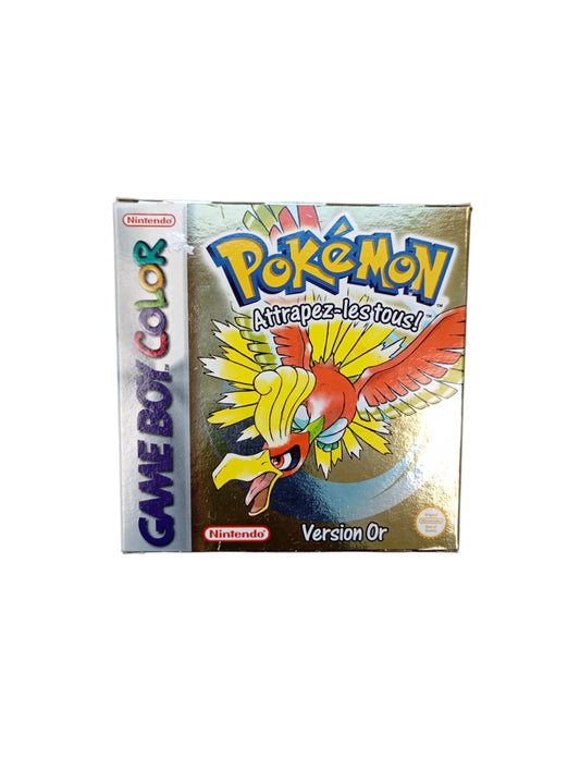 Pokémon Or Game Boy Color en boîte