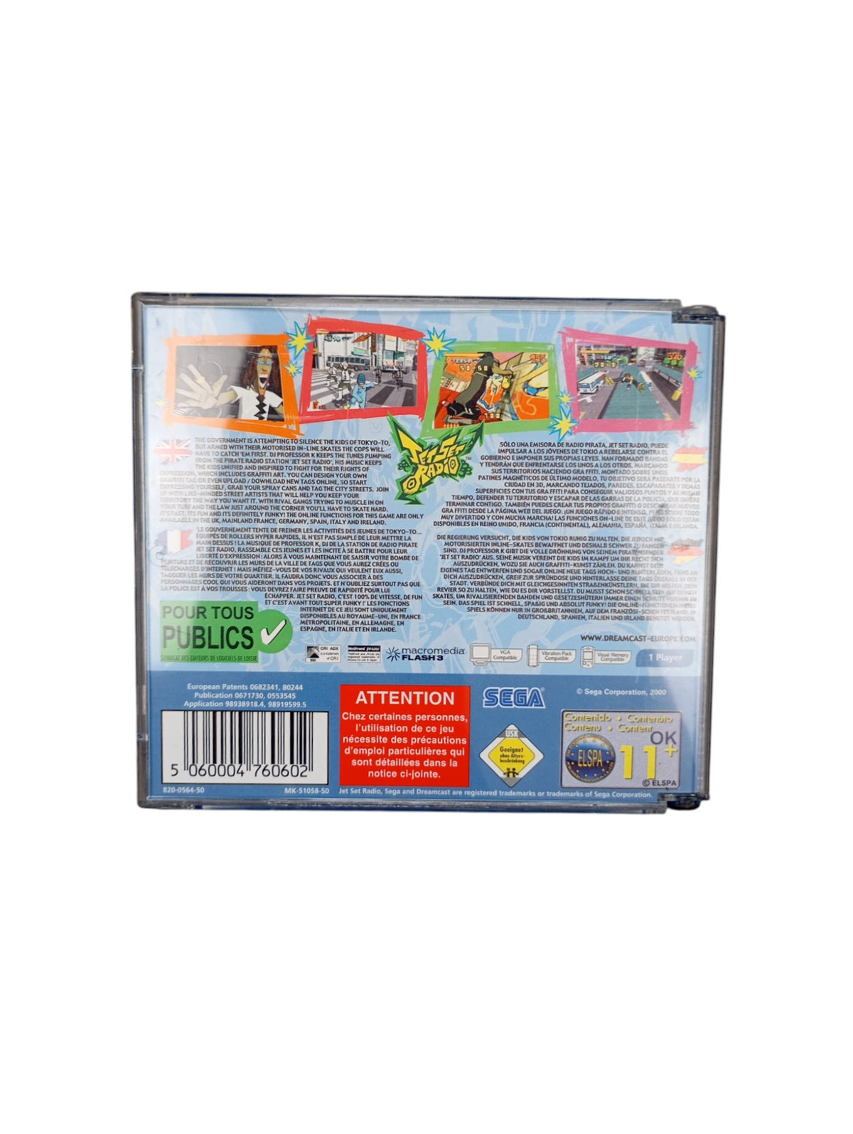 Jet Set Radio – Sega Dreamcast (complet)