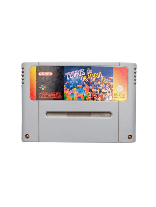 Tetris & Dr. Mario – Super Nintendo (SNES) PAL
