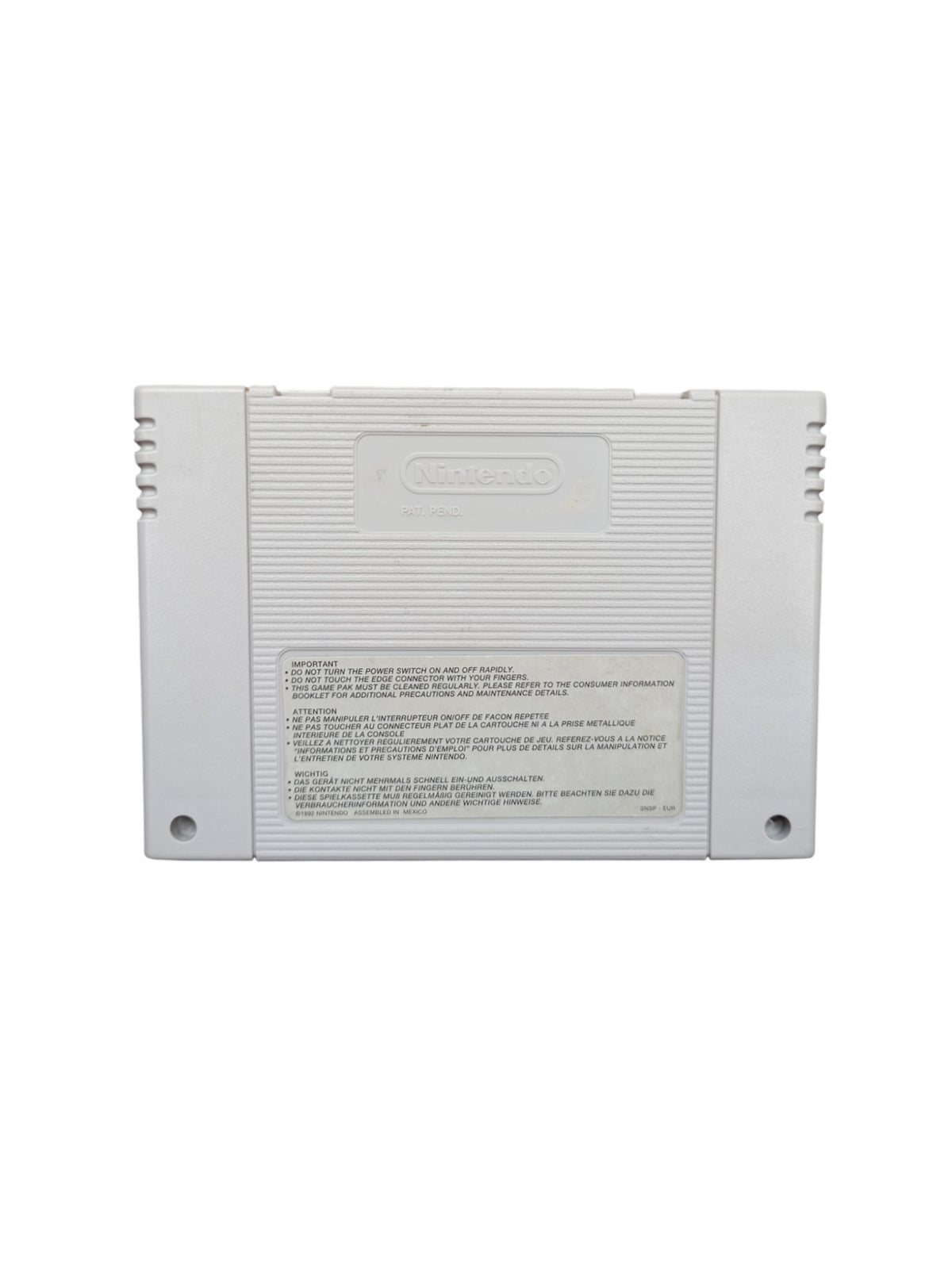 Judge Dredd Super Nintendo (SNES)