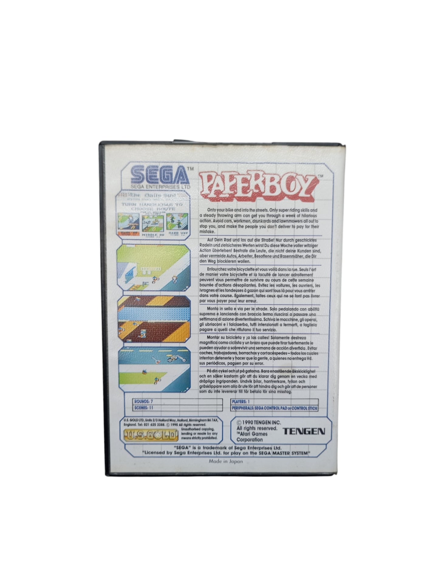 Paperboy – SEGA Master System (PAL)