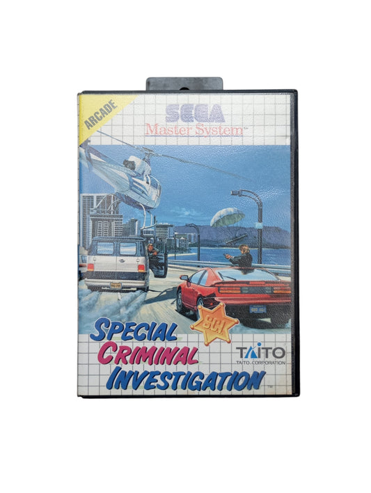 Special Criminal Investigation – SEGA Master System (PAL)