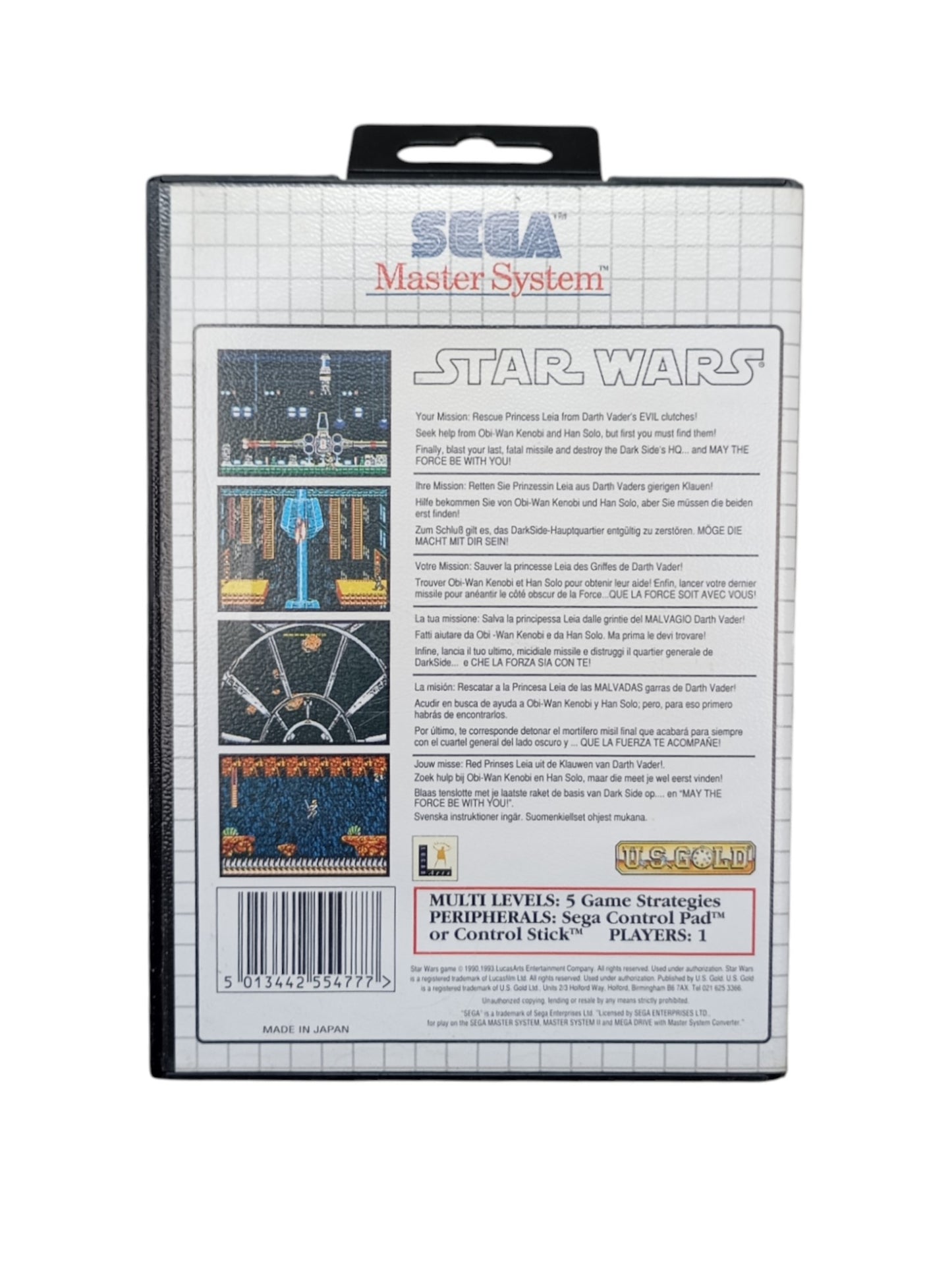 Star Wars – SEGA Master System (PAL)