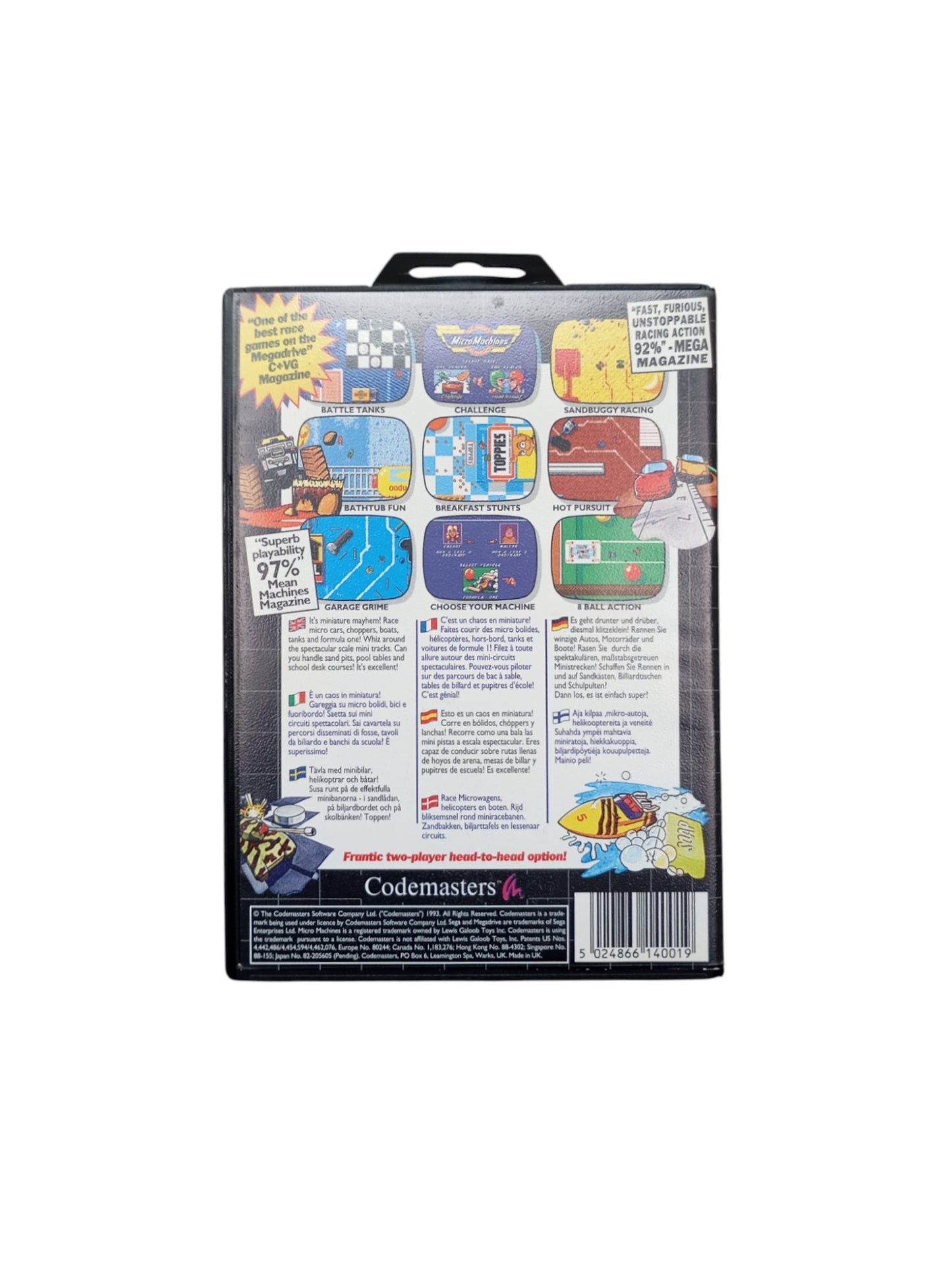 Micro Machines Megadrive