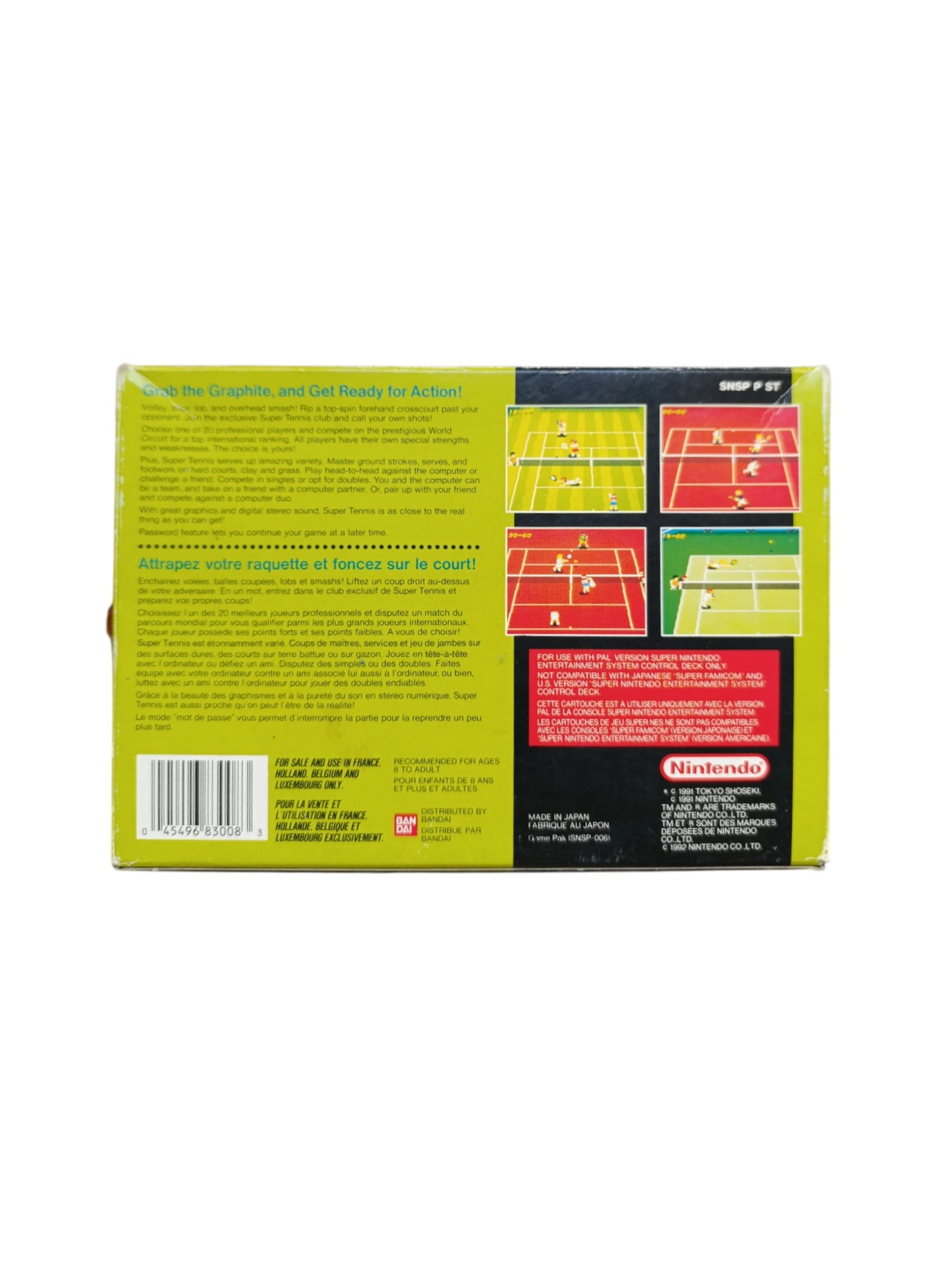 Super Tennis Super Nintendo (SNES)