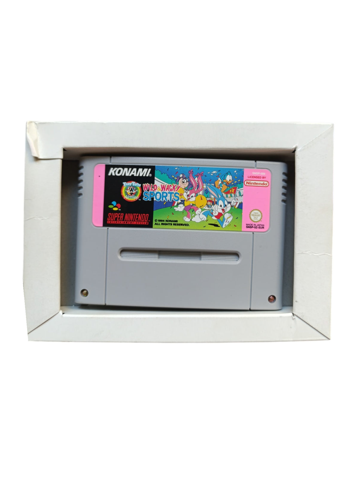 Tiny Toons Adventures Wild & Wacky Sports Super Nintendo (SNES)