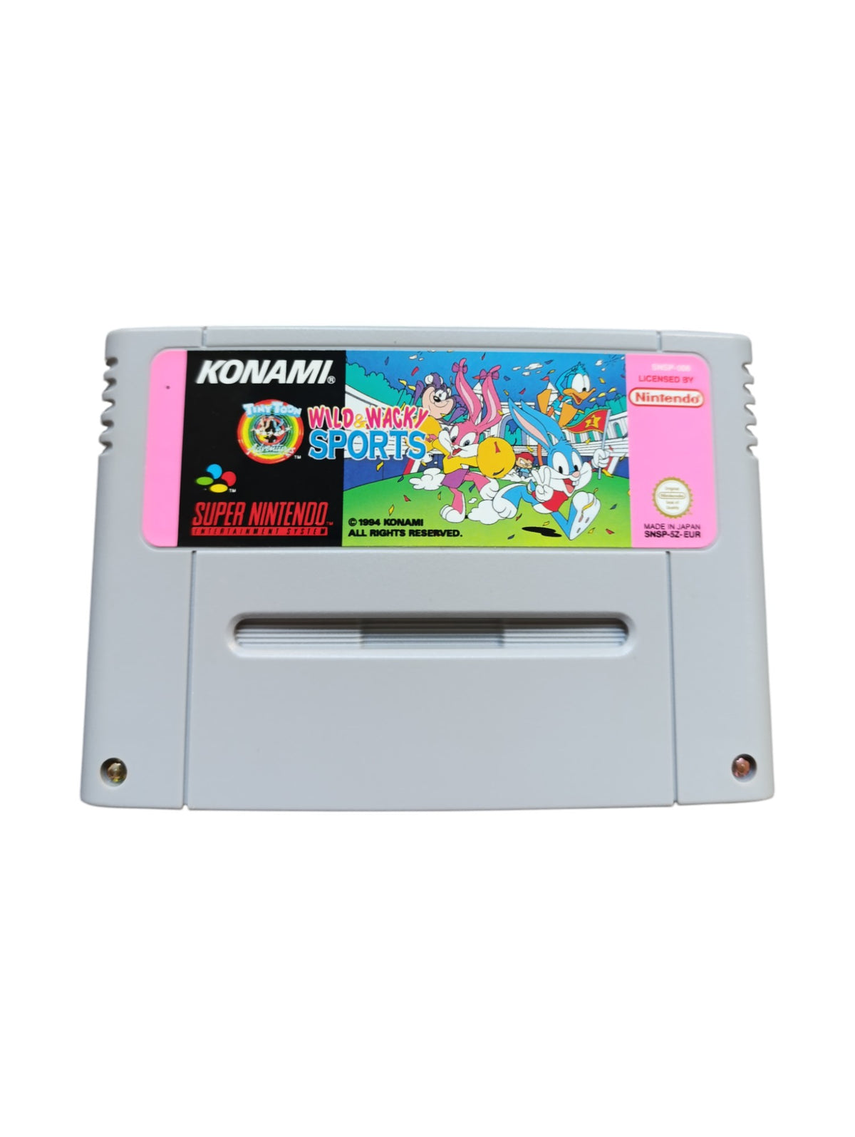 Tiny Toons Adventures Wild & Wacky Sports Super Nintendo (SNES)