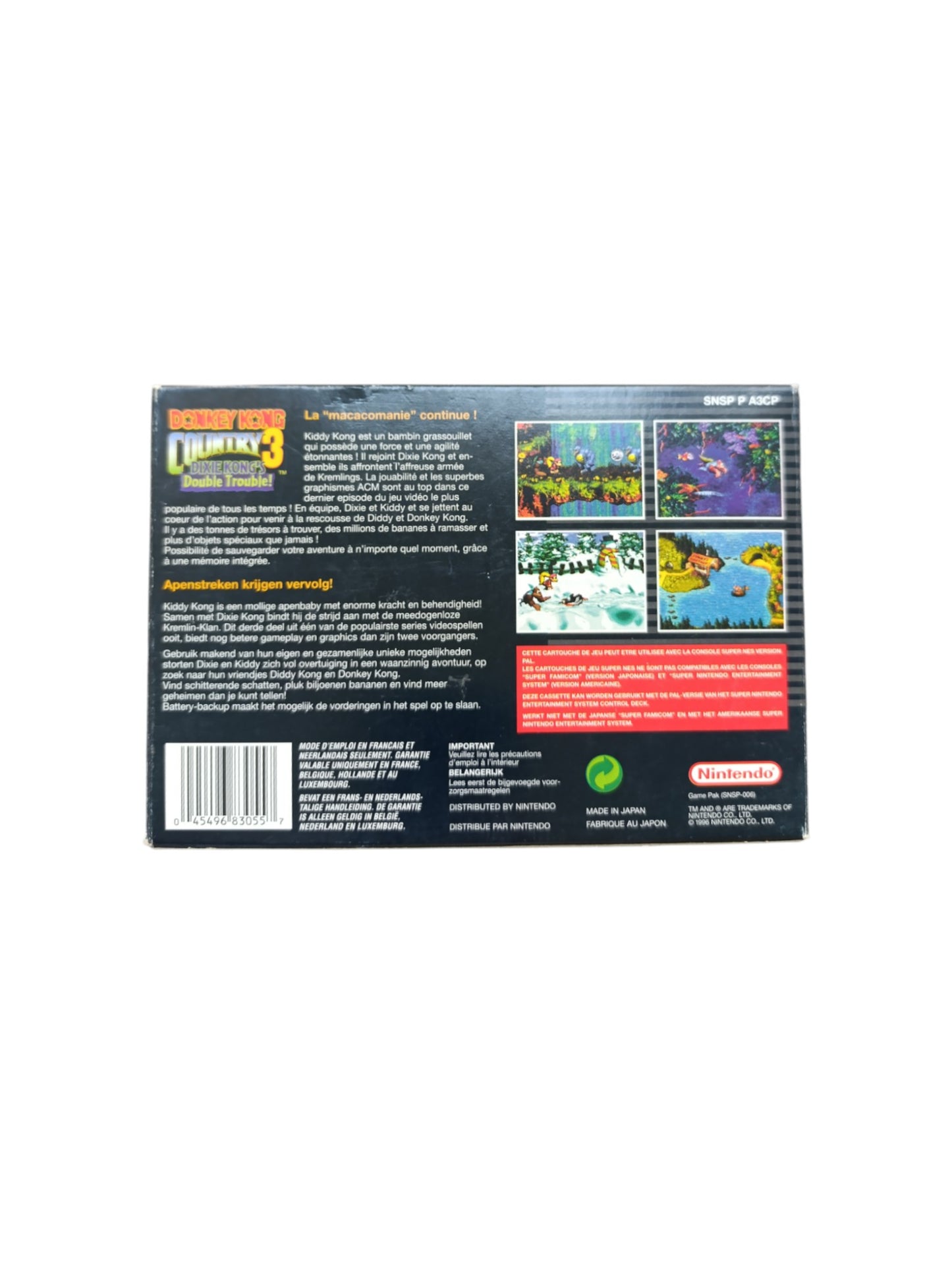 Donkey Kong Country 3 Super Nintendo (SNES)