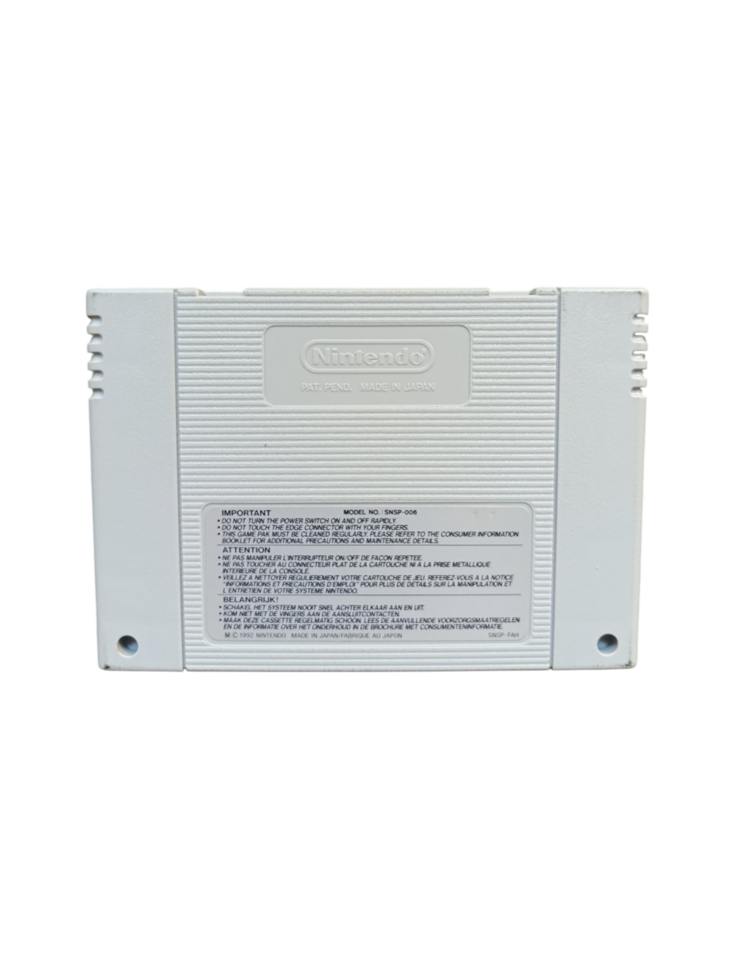 Race Drivin Super NIntendo (SNES)