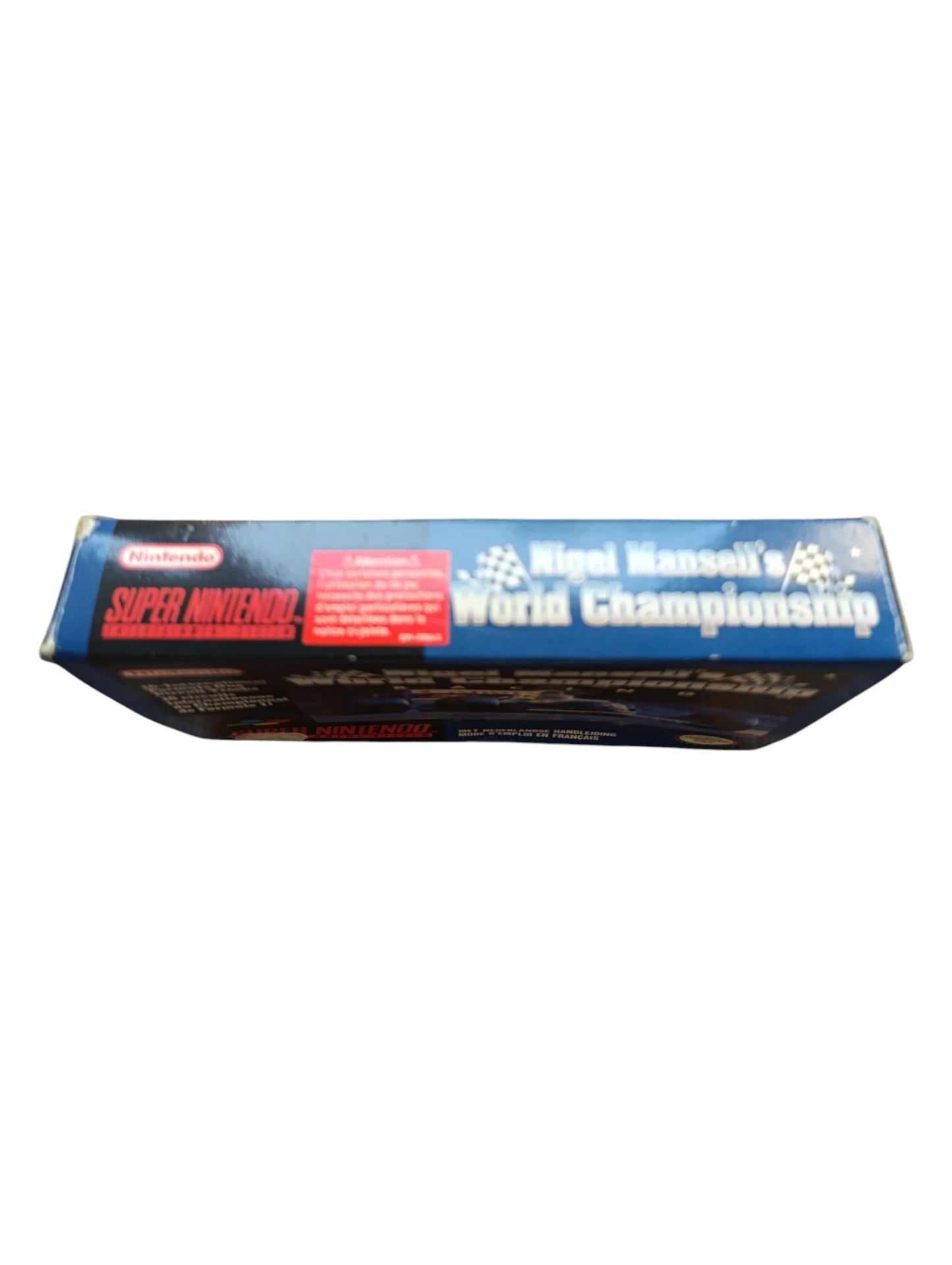 Nigel Mansell’s World Championship Racing – Super Nintendo (SNES)