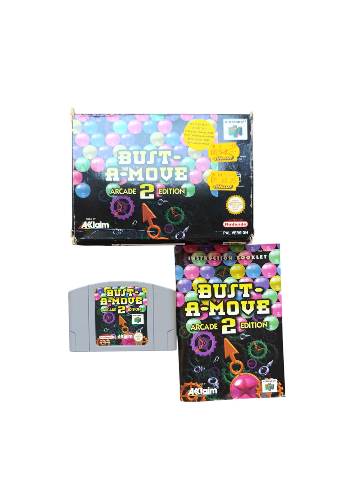 Bust-A-Move 2 Arcade Edition - Nintendo 64 (N64)