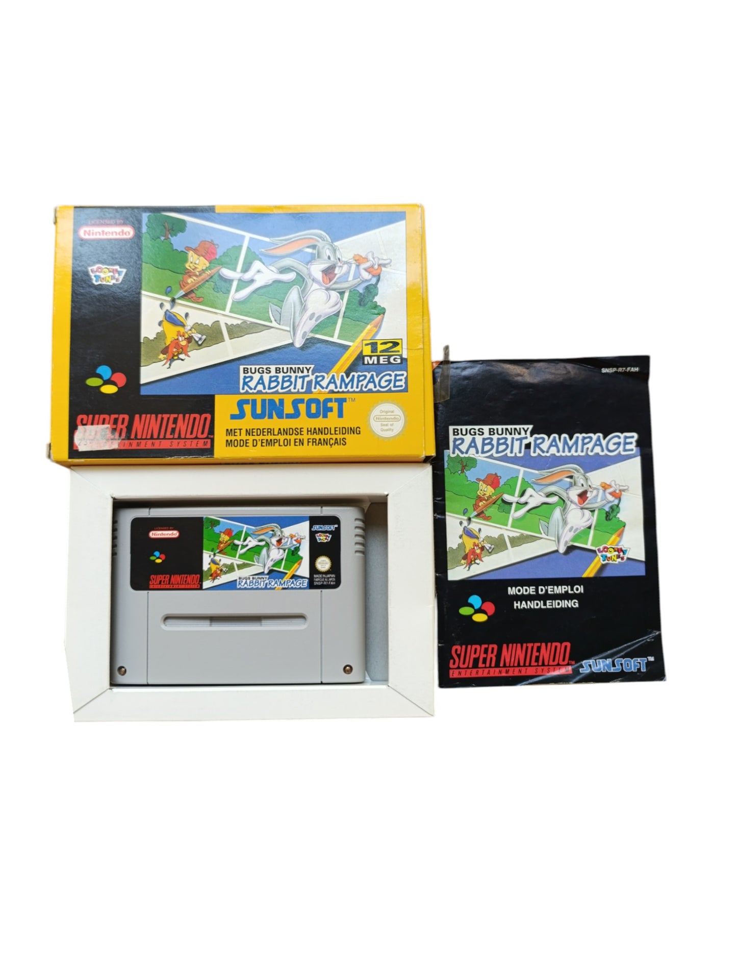 Bugs Bunny: Rabbit Rampage – Super Nintendo (SNES) complet
