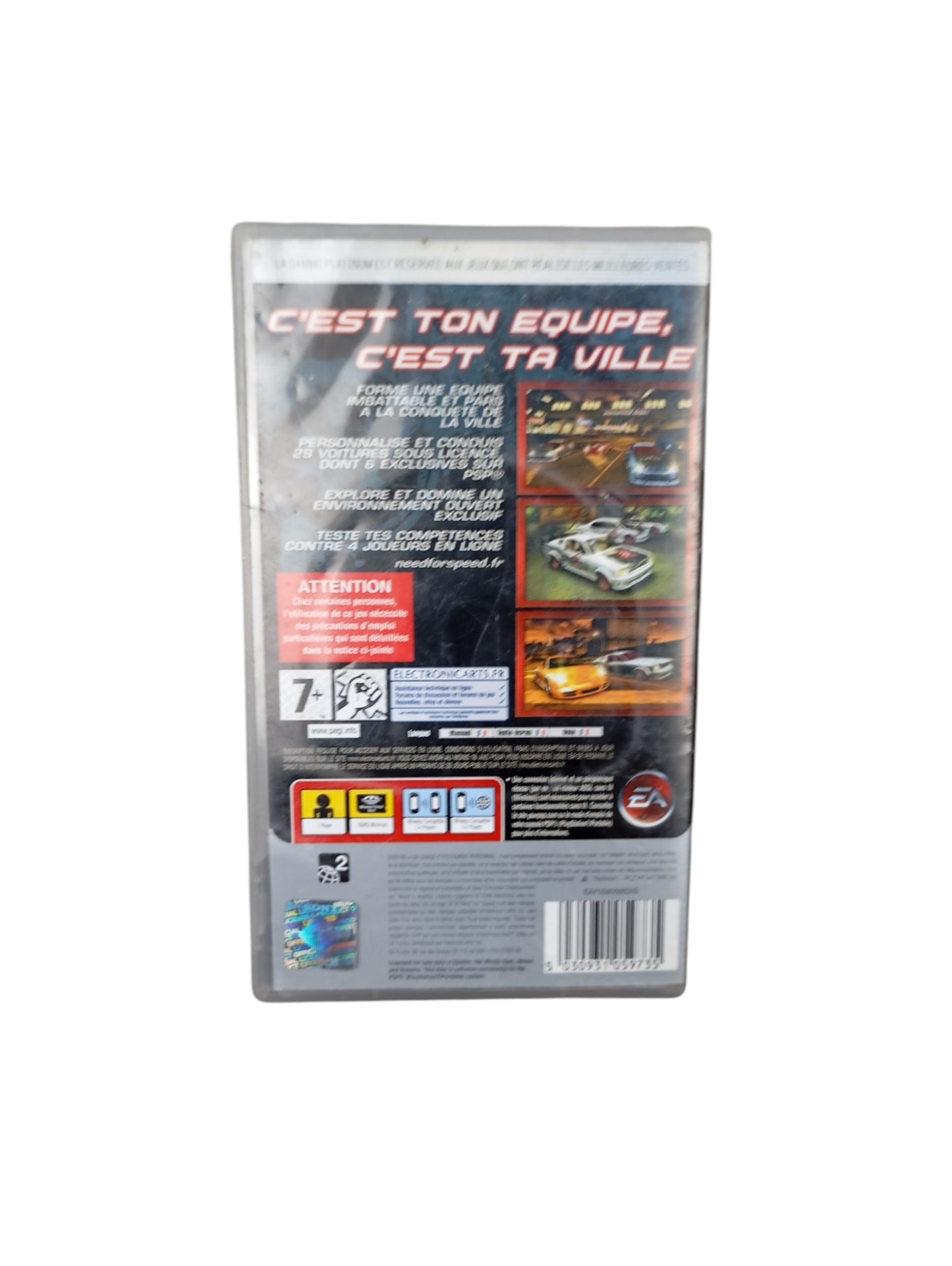 Need for Speed: Carbon – PlayStation Portyable Platinum complet