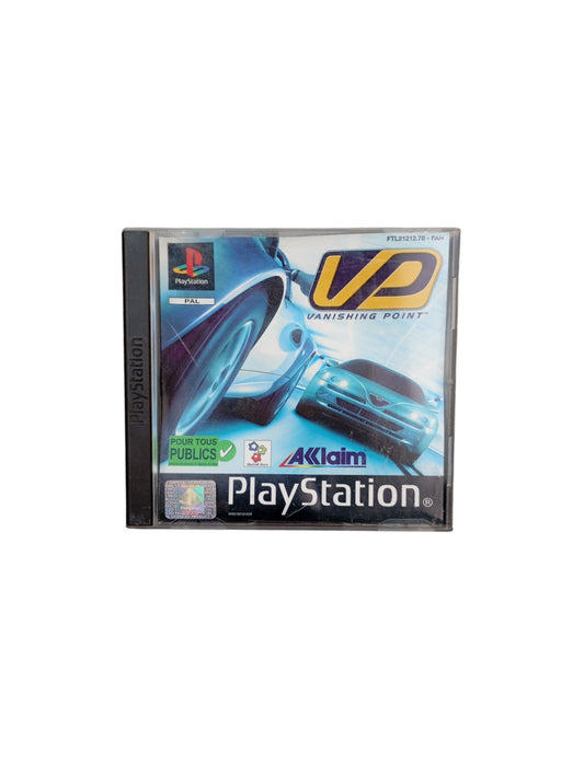 Vanishing Point – PlayStation 1 (PS1) – Version sans notice