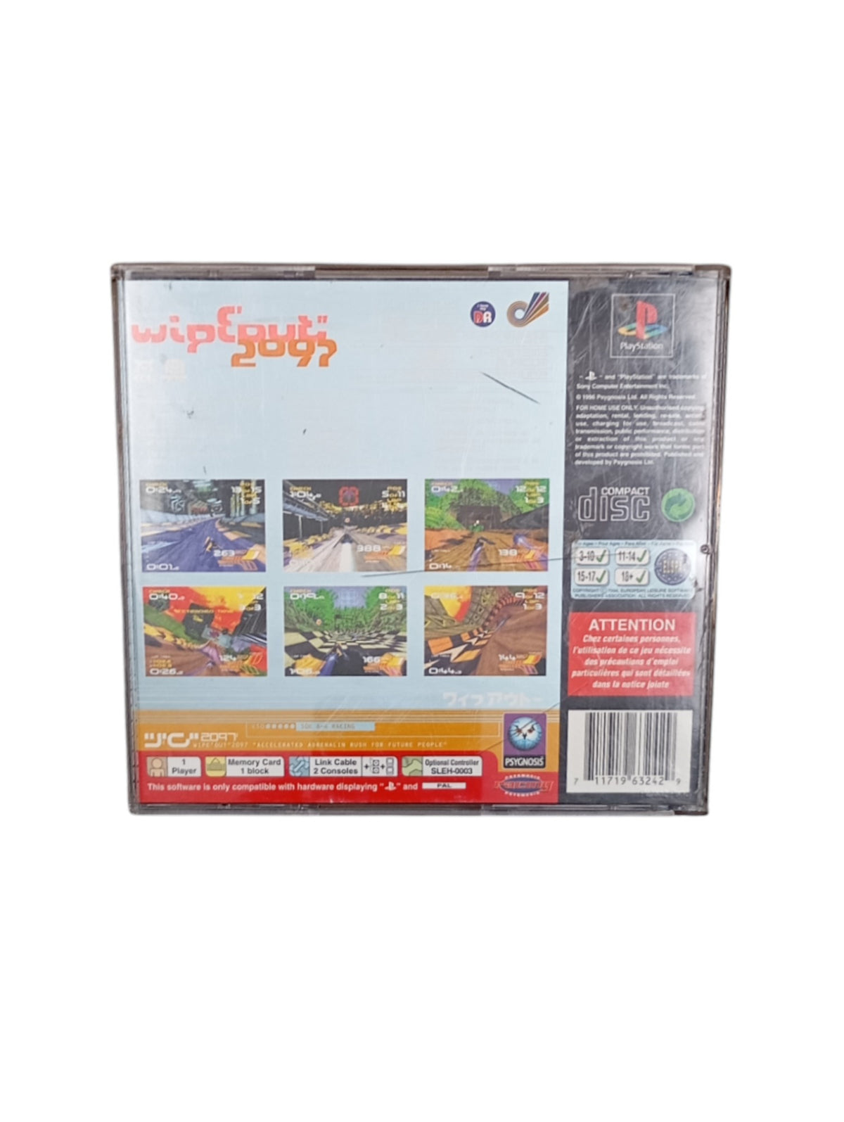 WipEout 2097 – PlayStation 1 complet