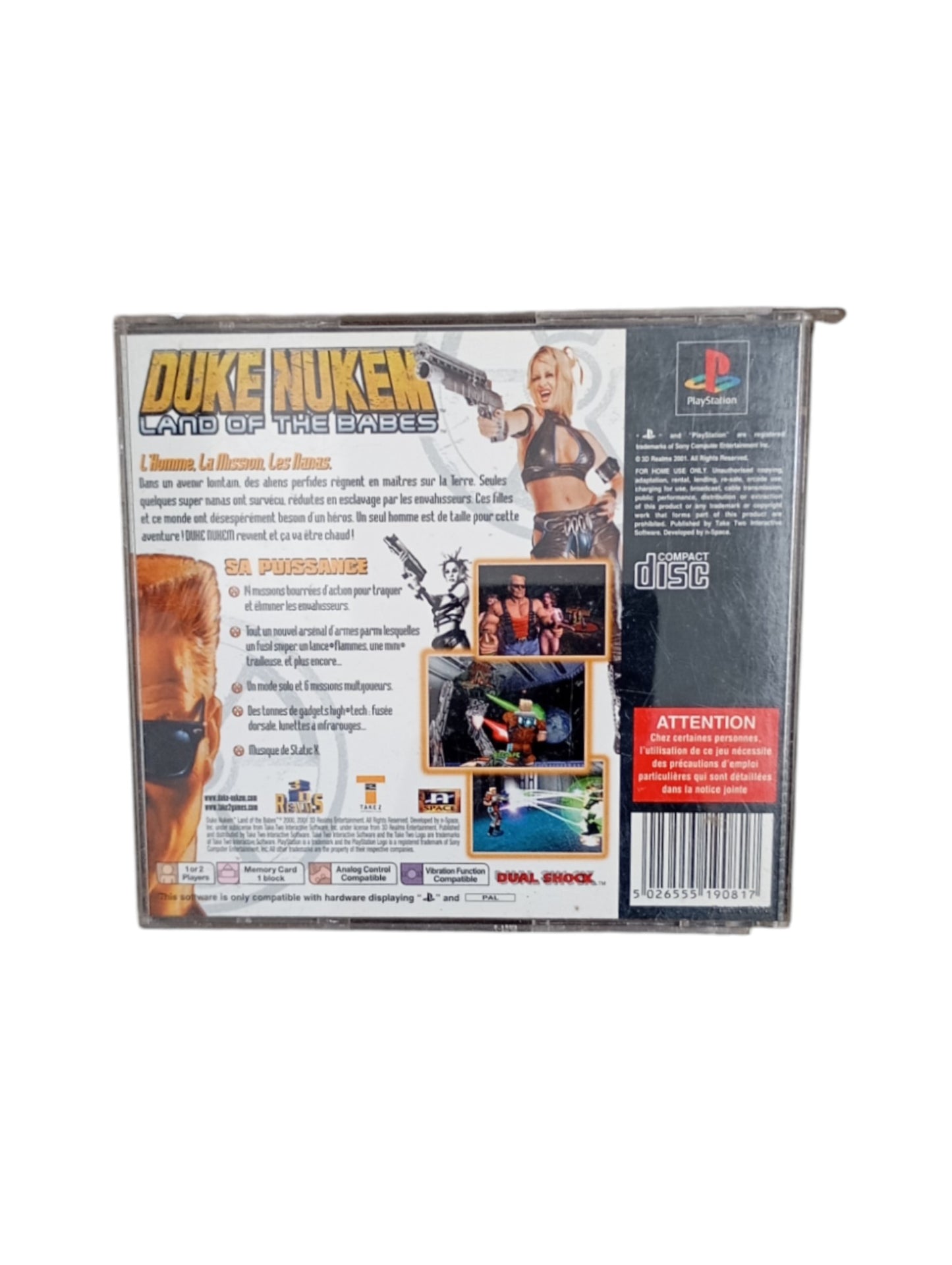 Duke Nukem: Land of the Babes – PlayStation 1