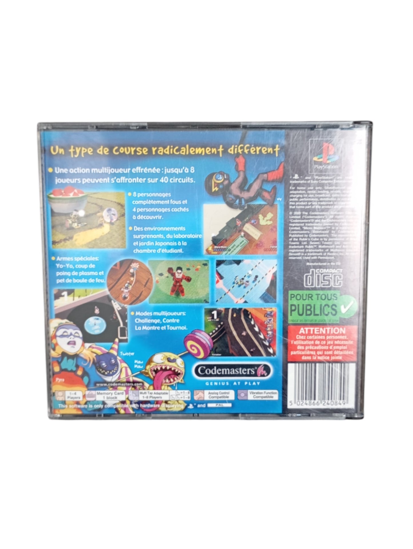 Micro Maniacs – PlayStation 1 complet