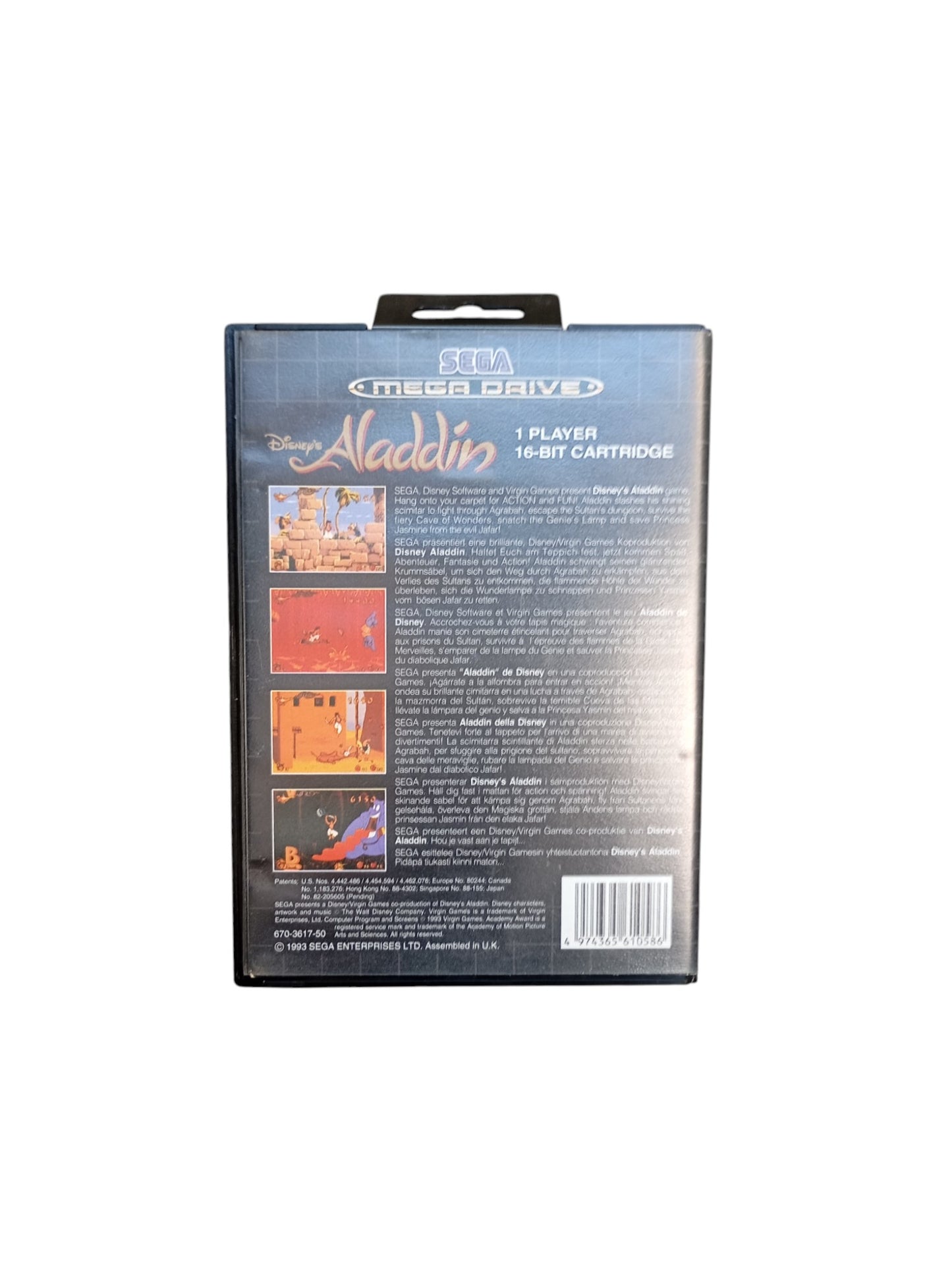 Aladdin Megadrive