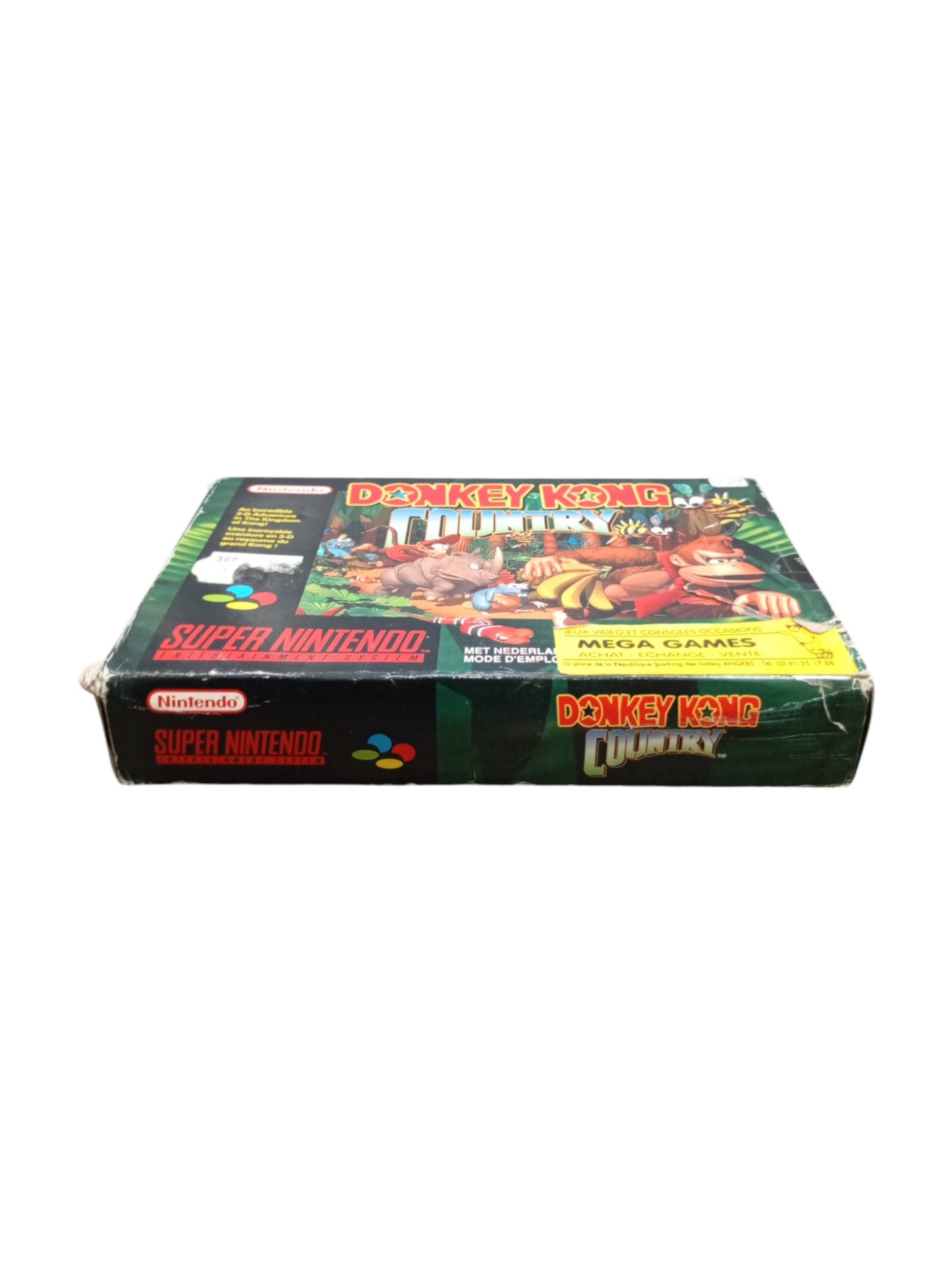 Donkey Kong Country en boîte (SNES)