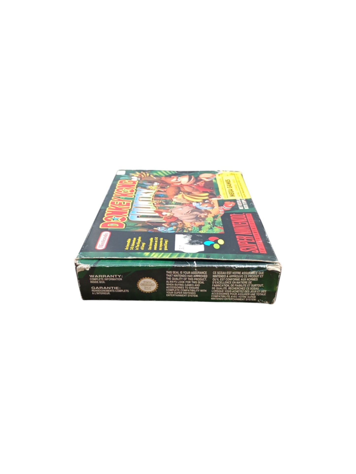 Donkey Kong Country en boîte (SNES)