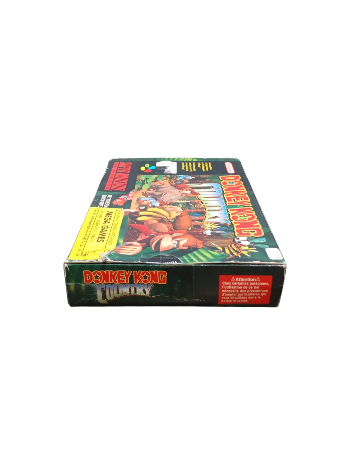 Donkey Kong Country en boîte (SNES)