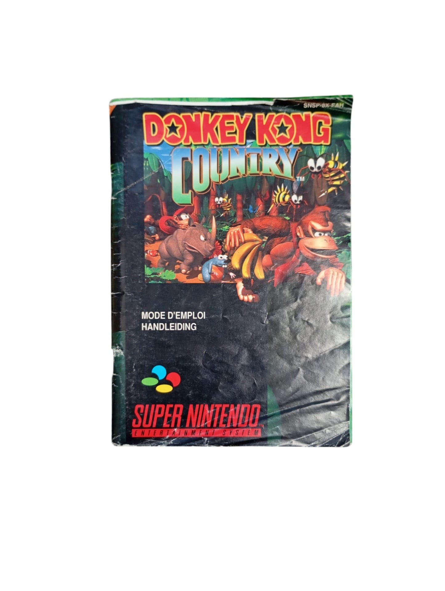 Donkey Kong Country en boîte (SNES)