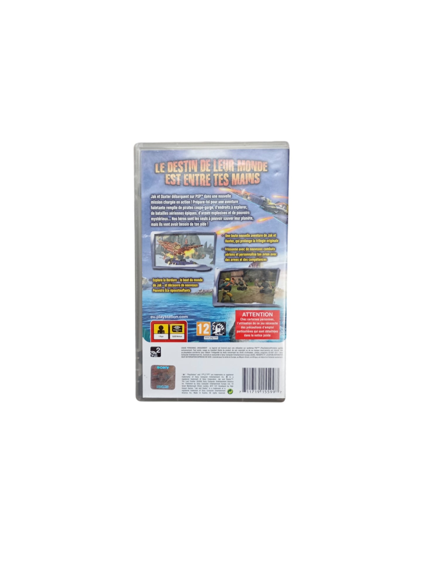 Jak and Daxter: The Lost Frontier – PSP Platinum (complet)