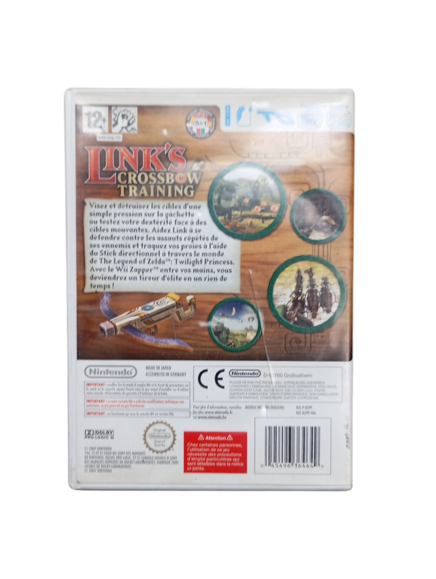 Link’s Crossbow Training – Nintendo Wii (complet)