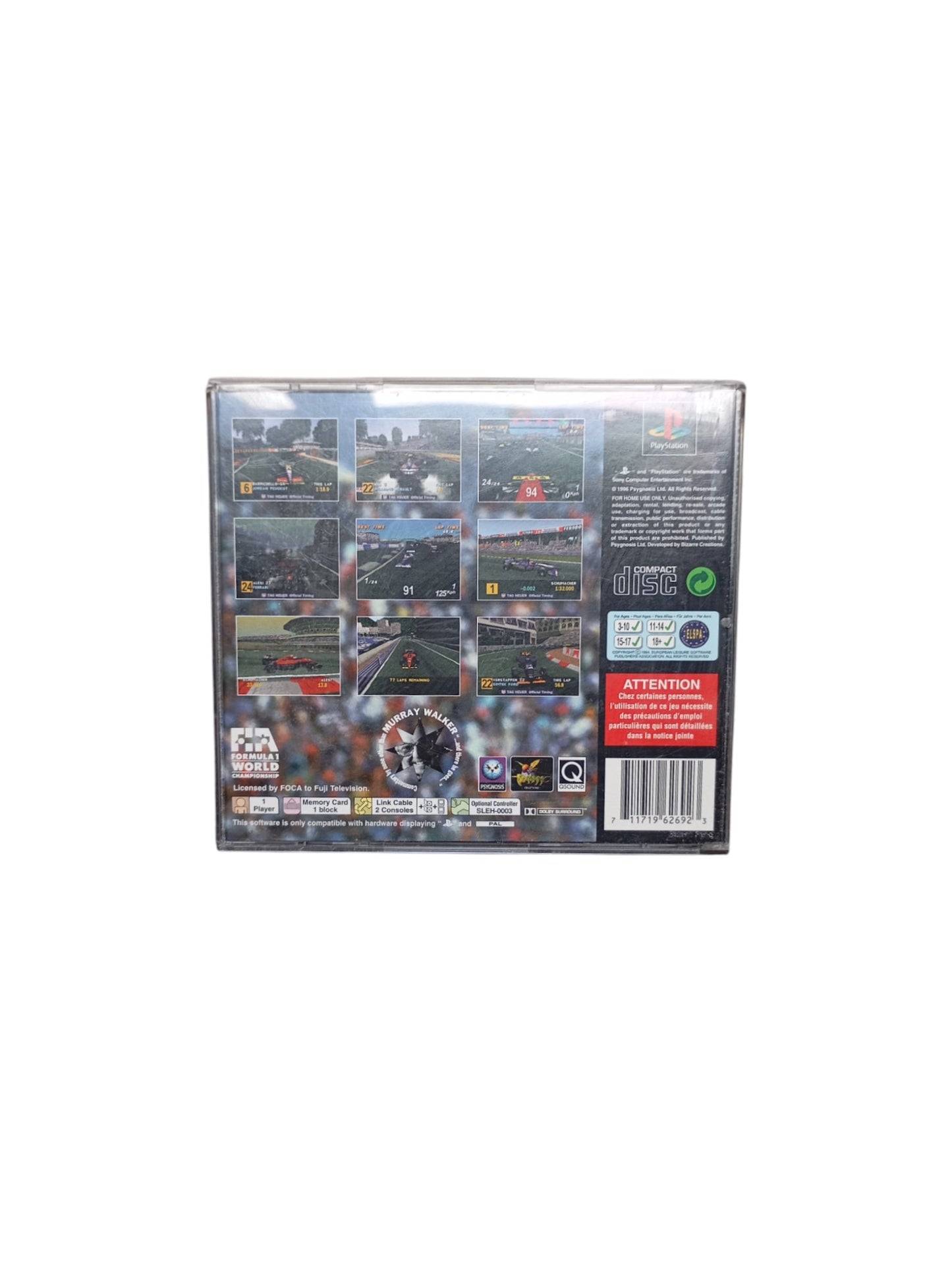 Formula 1 – PlayStation 1 (complet)
