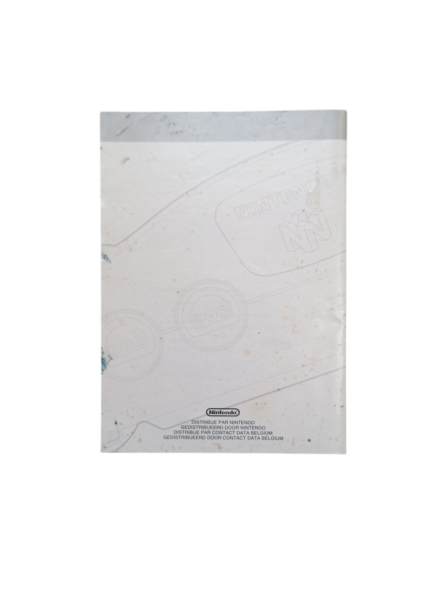 Notice seule – Console Nintendo 64