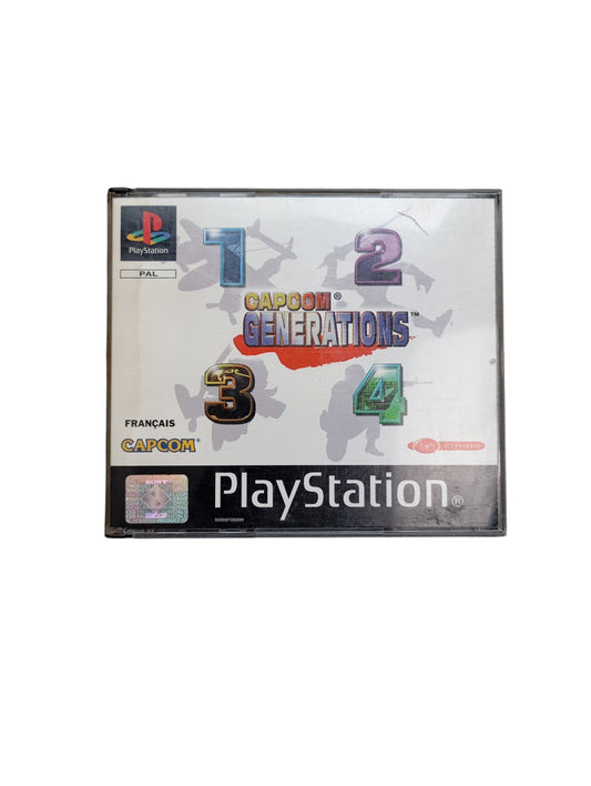 Capcom Generations sur PlayStation 1 (PS1) Complet