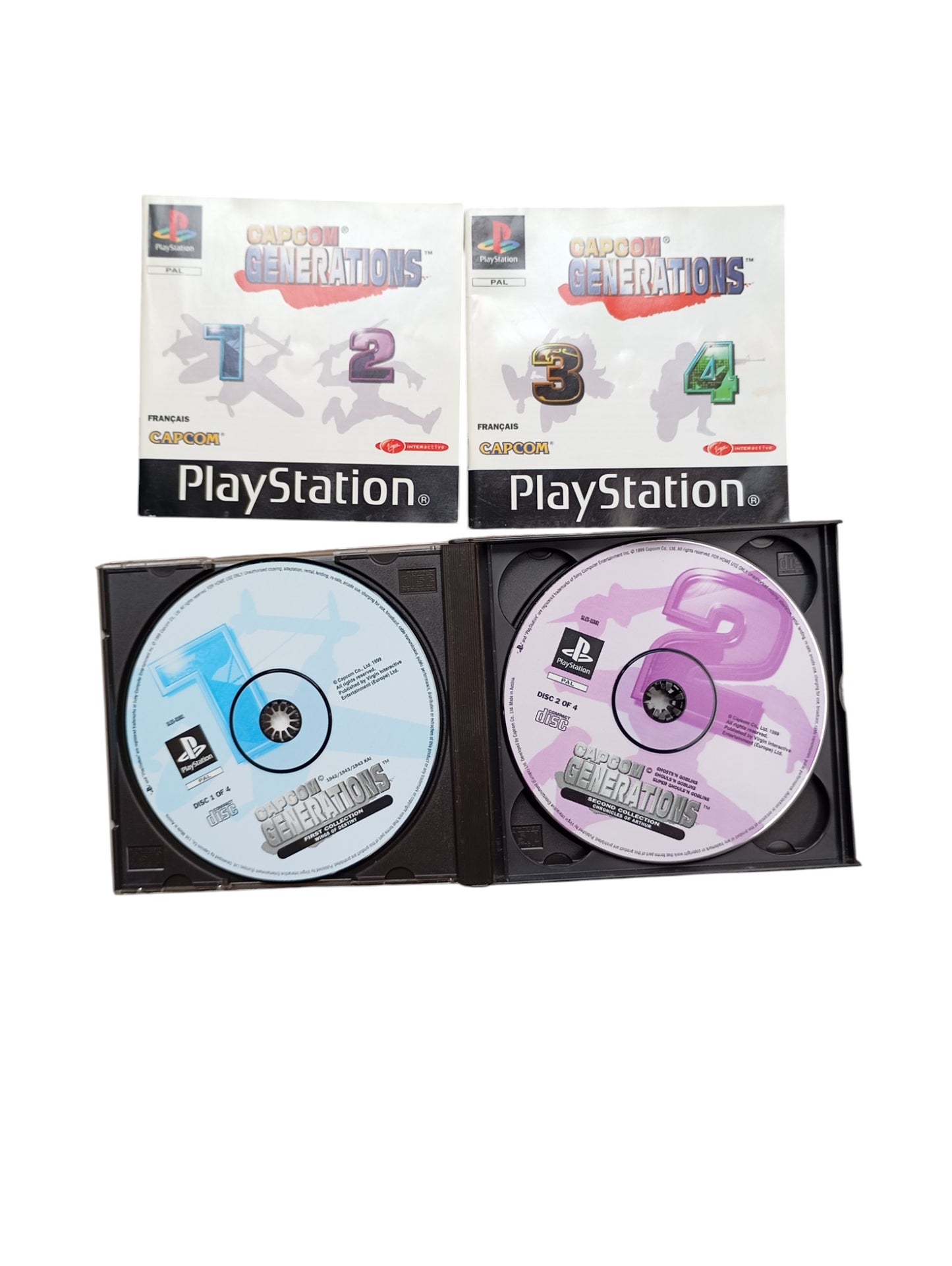 Capcom Generations sur PlayStation 1 (PS1) Complet