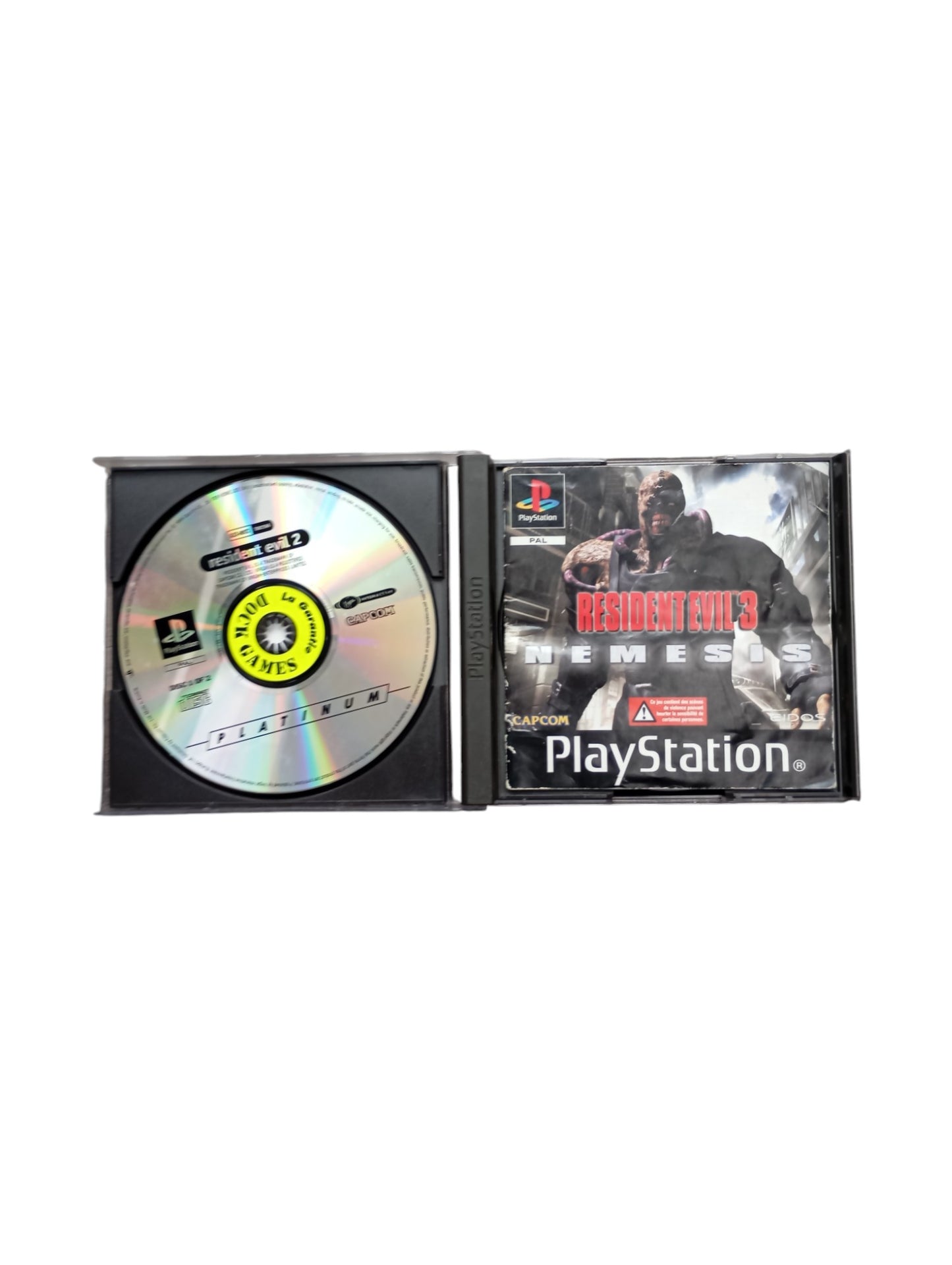 Resident Evil 2 – PlayStation 1 (PS1) – Version Platinum