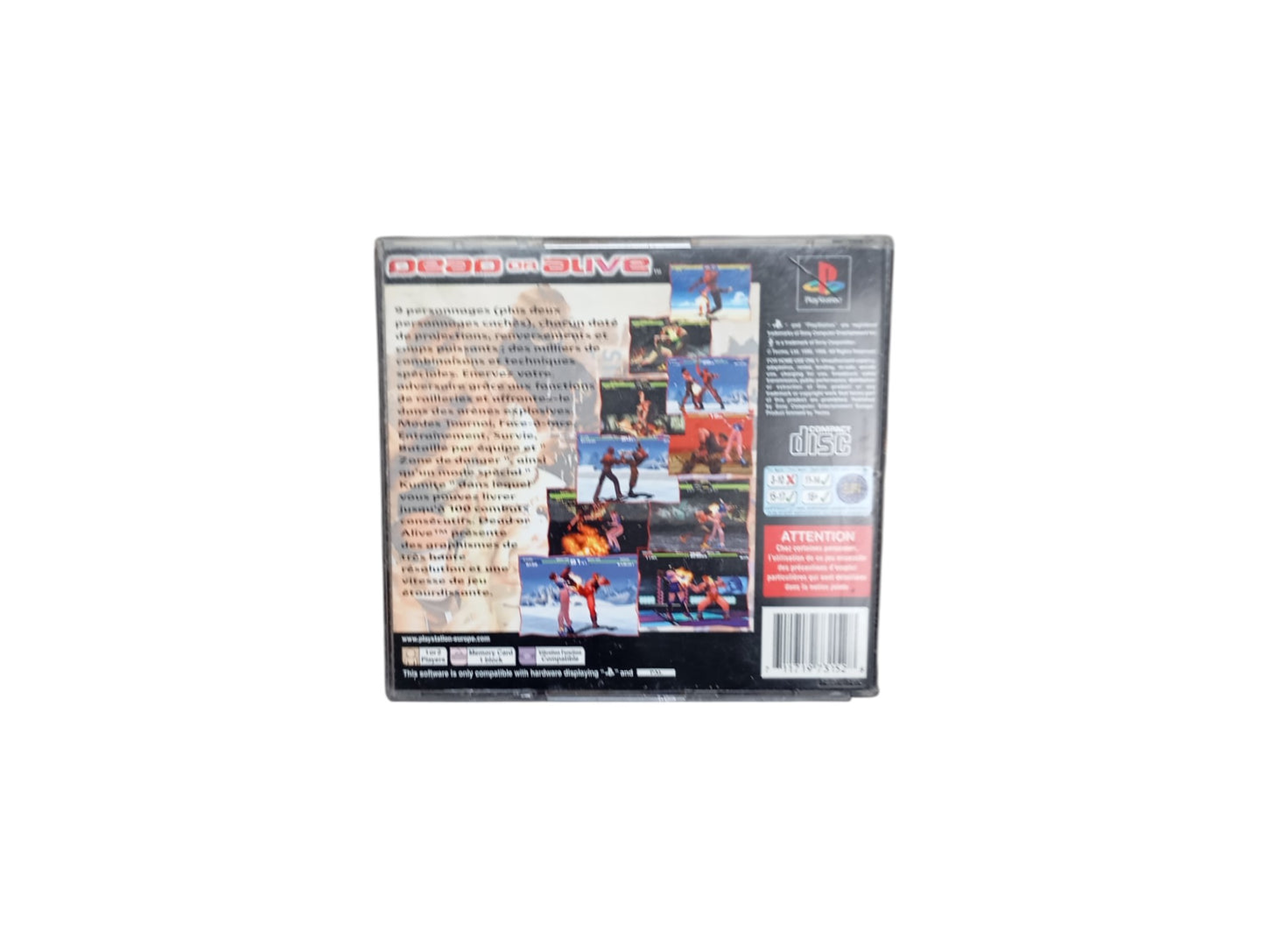 Dead or Alive – PlayStation 1 (PS1) – complet en boîte avec notice