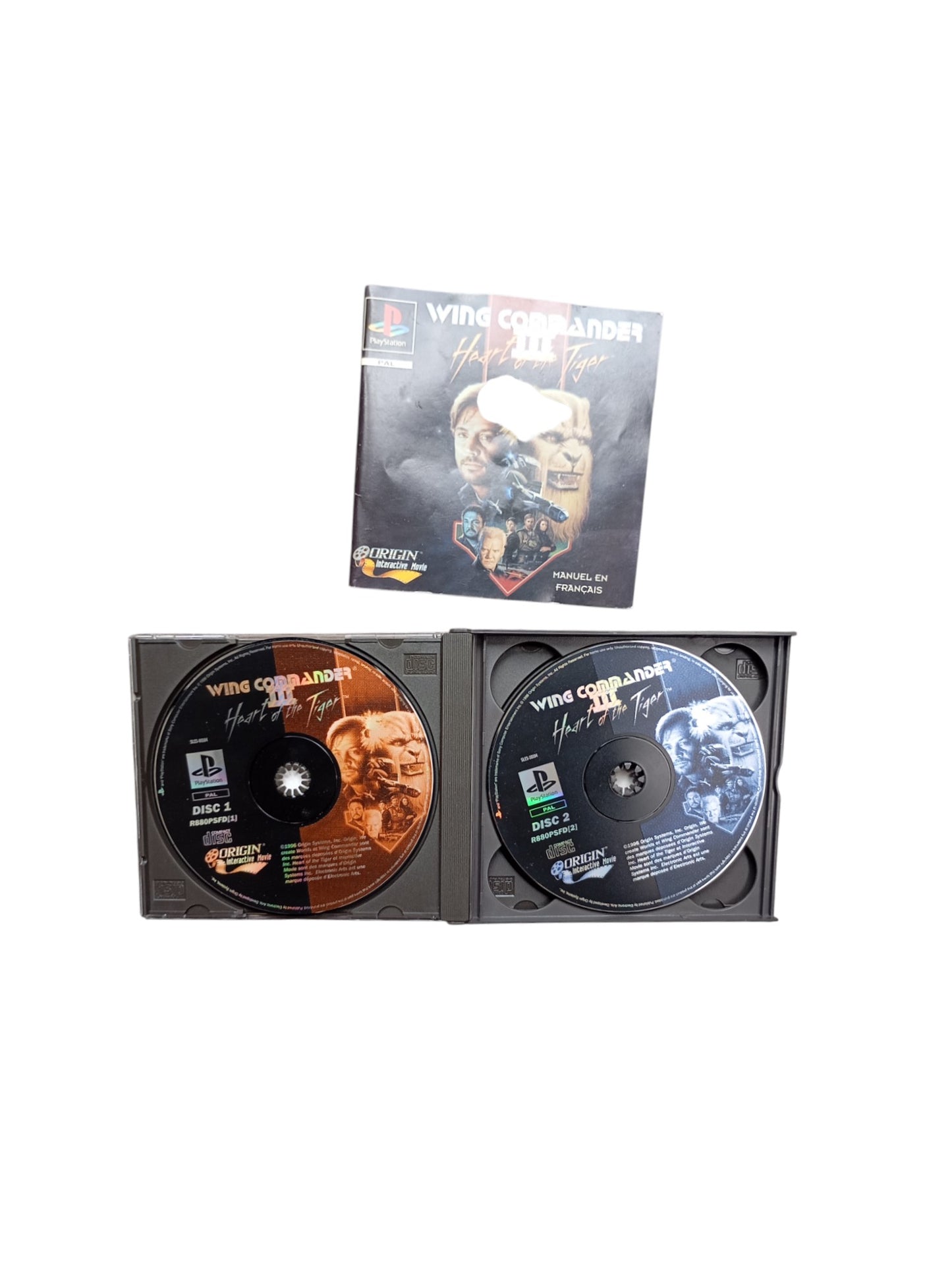 Wing Commander III: Heart of the Tiger – PlayStation 1 (PS1) – complet